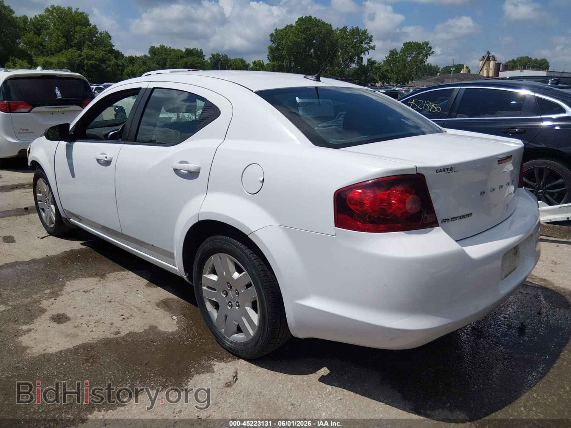 2014 DODGE AVENGER - VIN: 1C3CDZAG8EN219000 - Фото 3