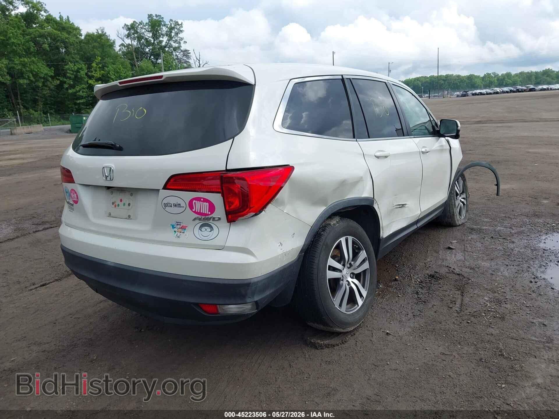 2016 HONDA PILOT - VIN: 5FNYF6H7XGB051832 - Фото 4