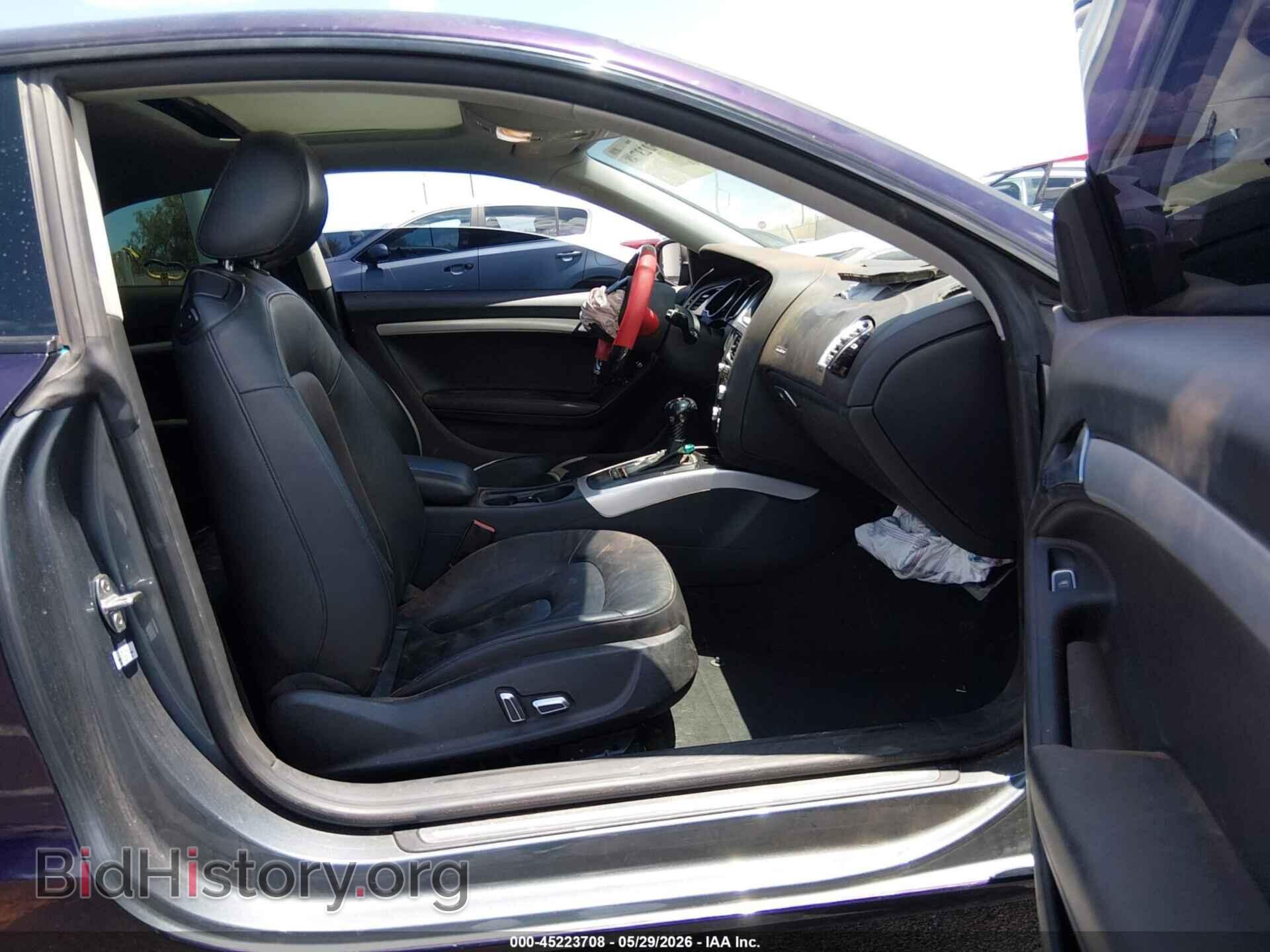 2013 AUDI A5 - VIN: WAULFAFRXDA037593 - Photo 5
