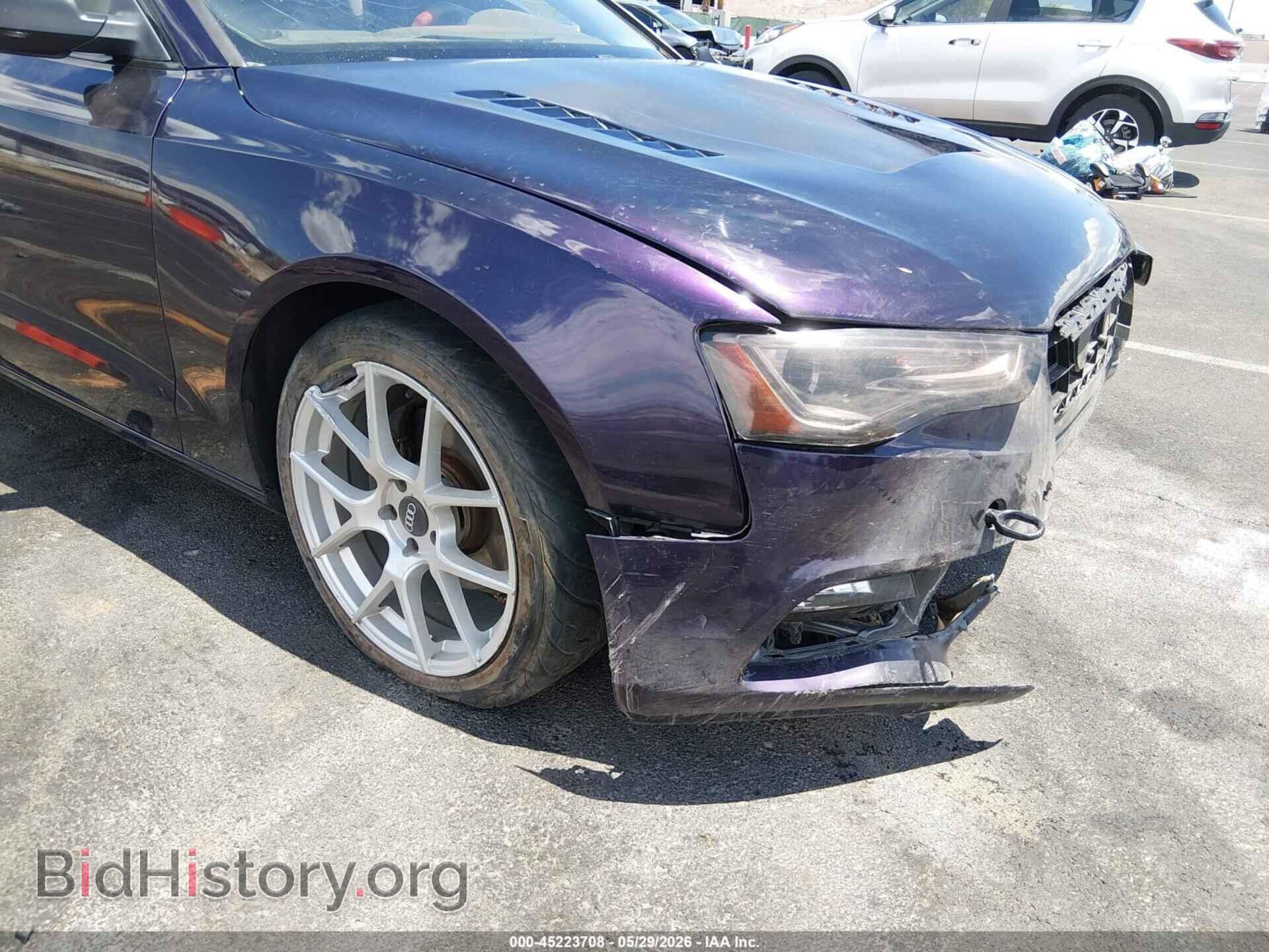 2013 AUDI A5 - VIN: WAULFAFRXDA037593 - Photo 6