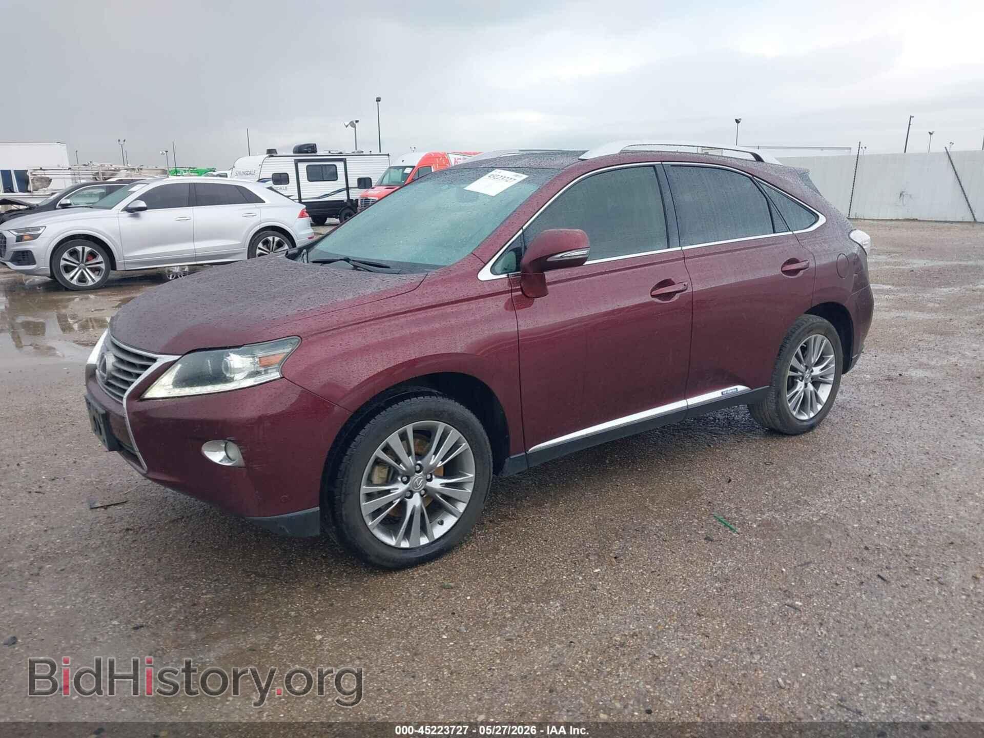 2013 LEXUS RX 450H - VIN: JTJBC1BA5D2062237 - Photo 2