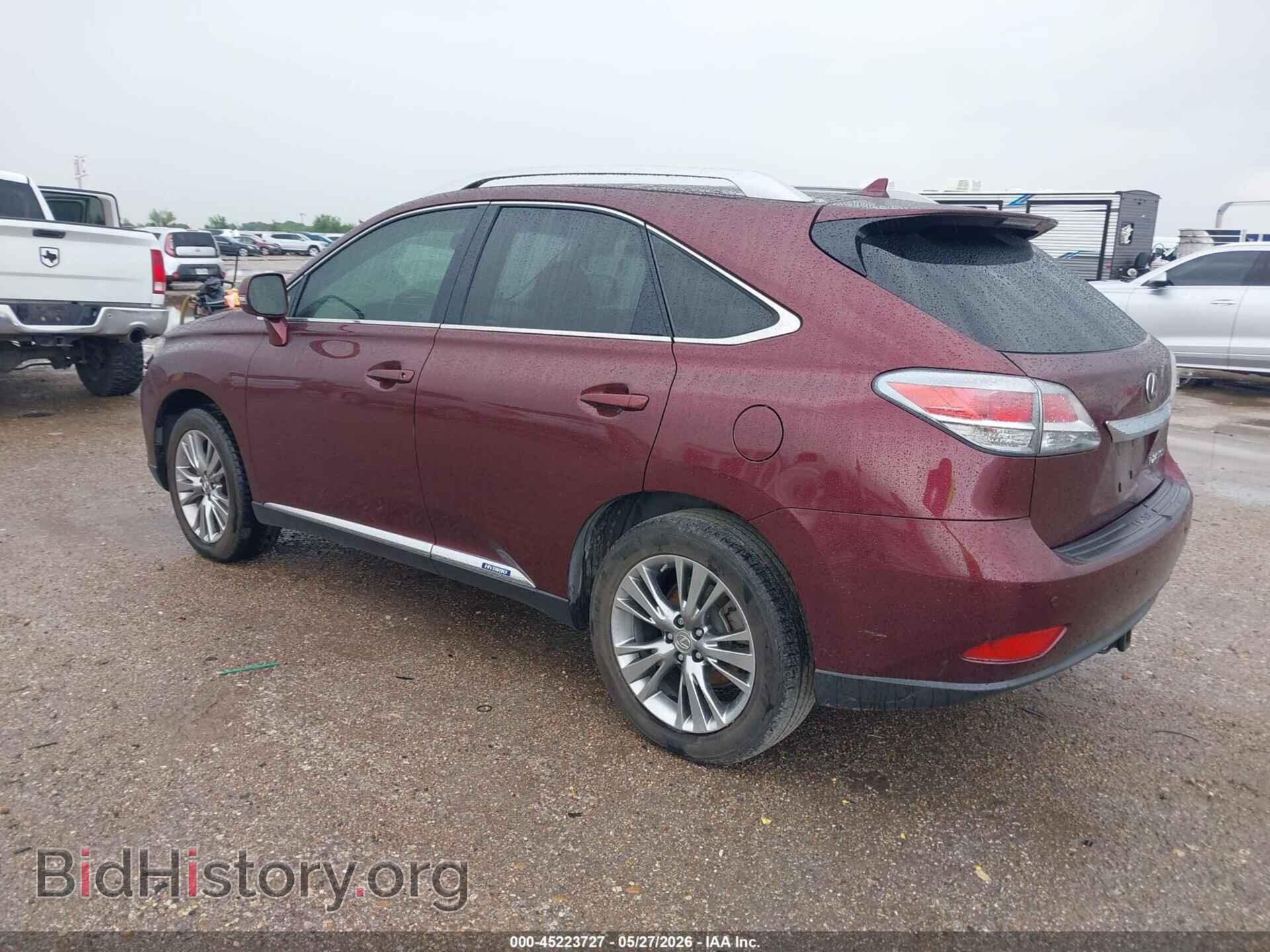 2013 LEXUS RX 450H - VIN: JTJBC1BA5D2062237 - Photo 3