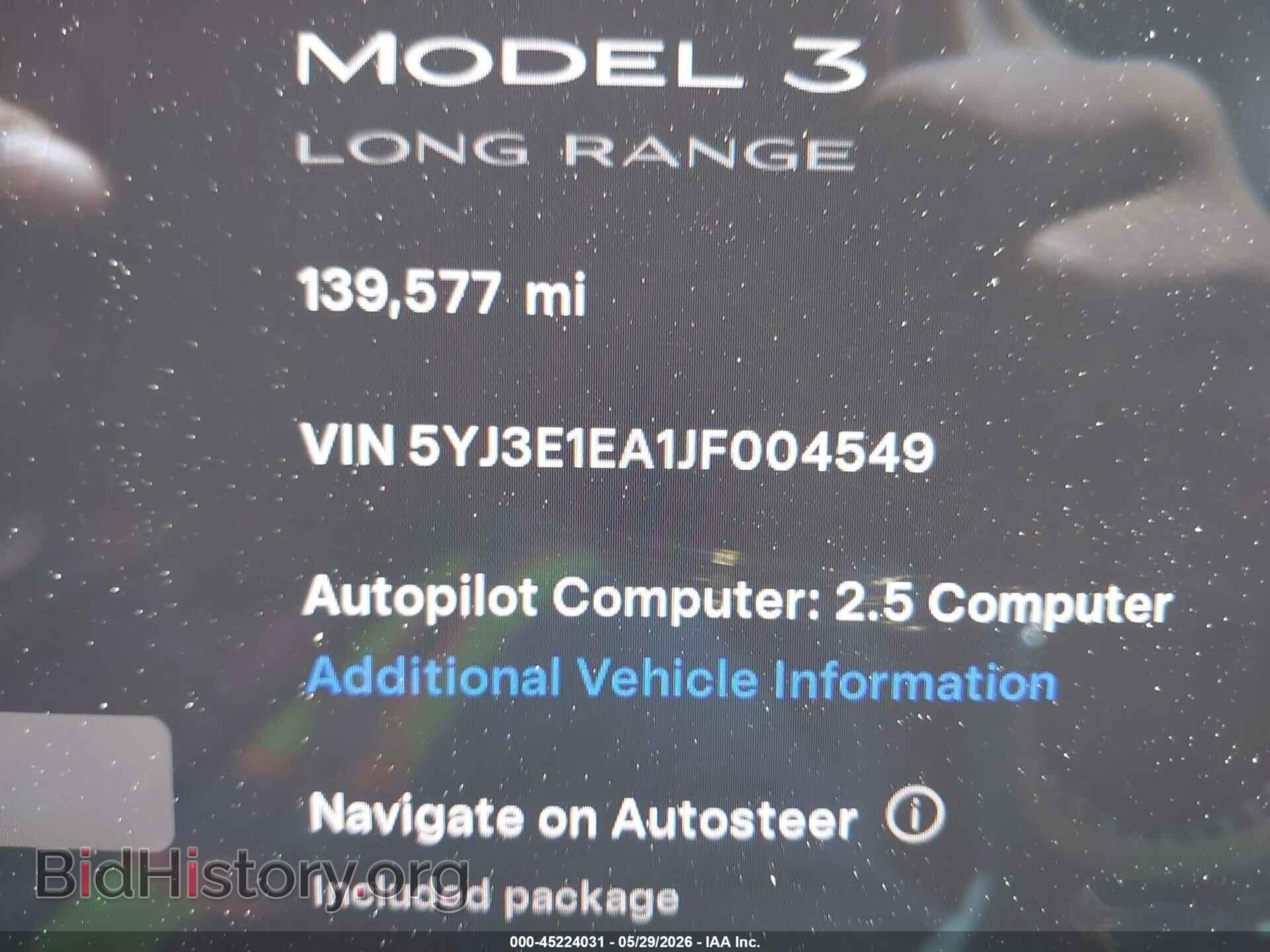 2018 TESLA MODEL 3 - VIN: 5YJ3E1EA1JF004549 - Photo 16