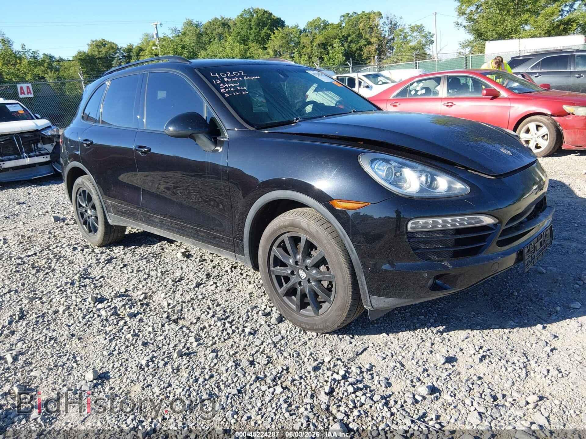 Photo WP1AA2A28CLA04649 - PORSCHE CAYENNE 2012