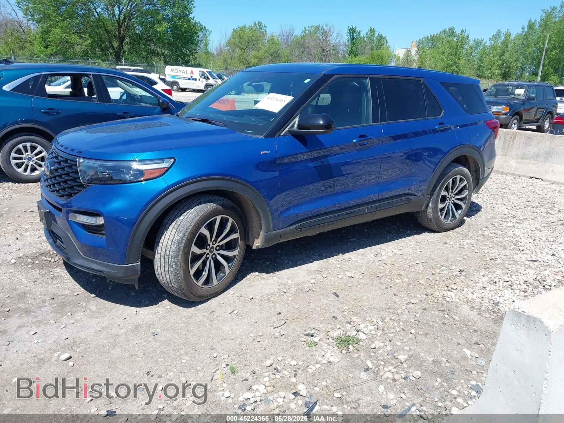 2022 FORD EXPLORER - VIN: 1FMSK8KH4NGB18891 - Фото 2