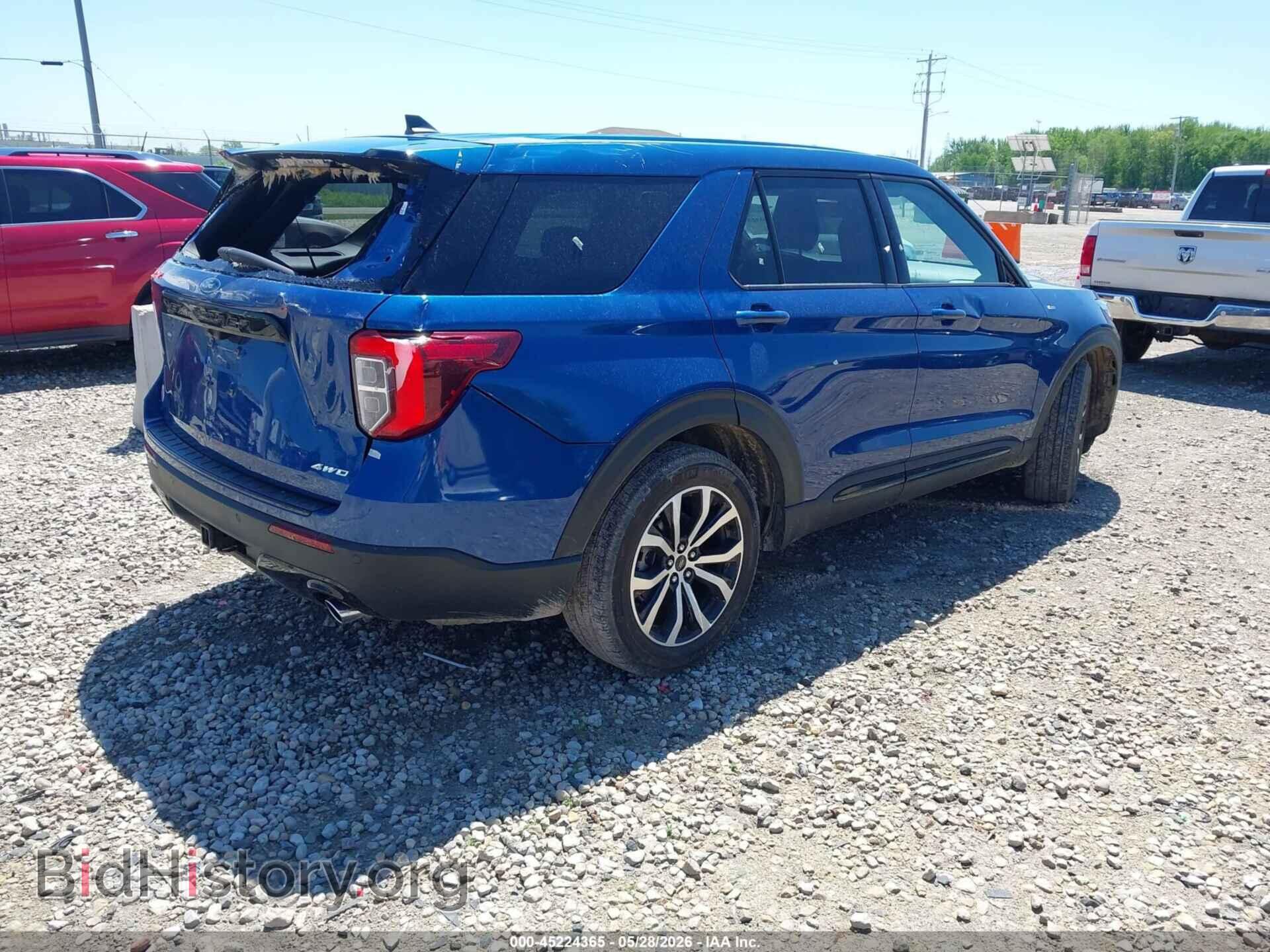 2022 FORD EXPLORER - VIN: 1FMSK8KH4NGB18891 - Фото 4