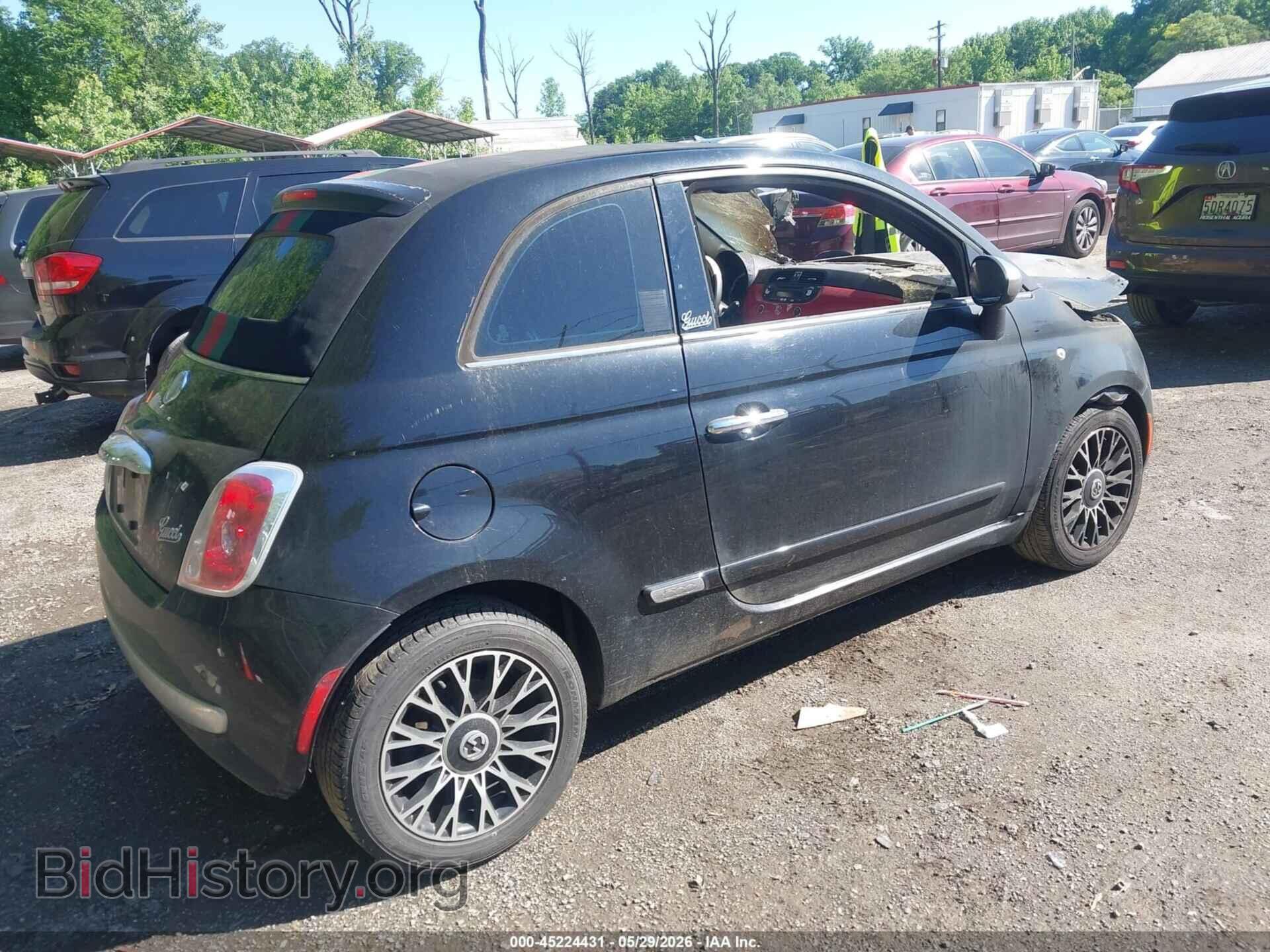 2012 FIAT 500C - VIN: 3C3CFFER5CT295744 - Фото 4