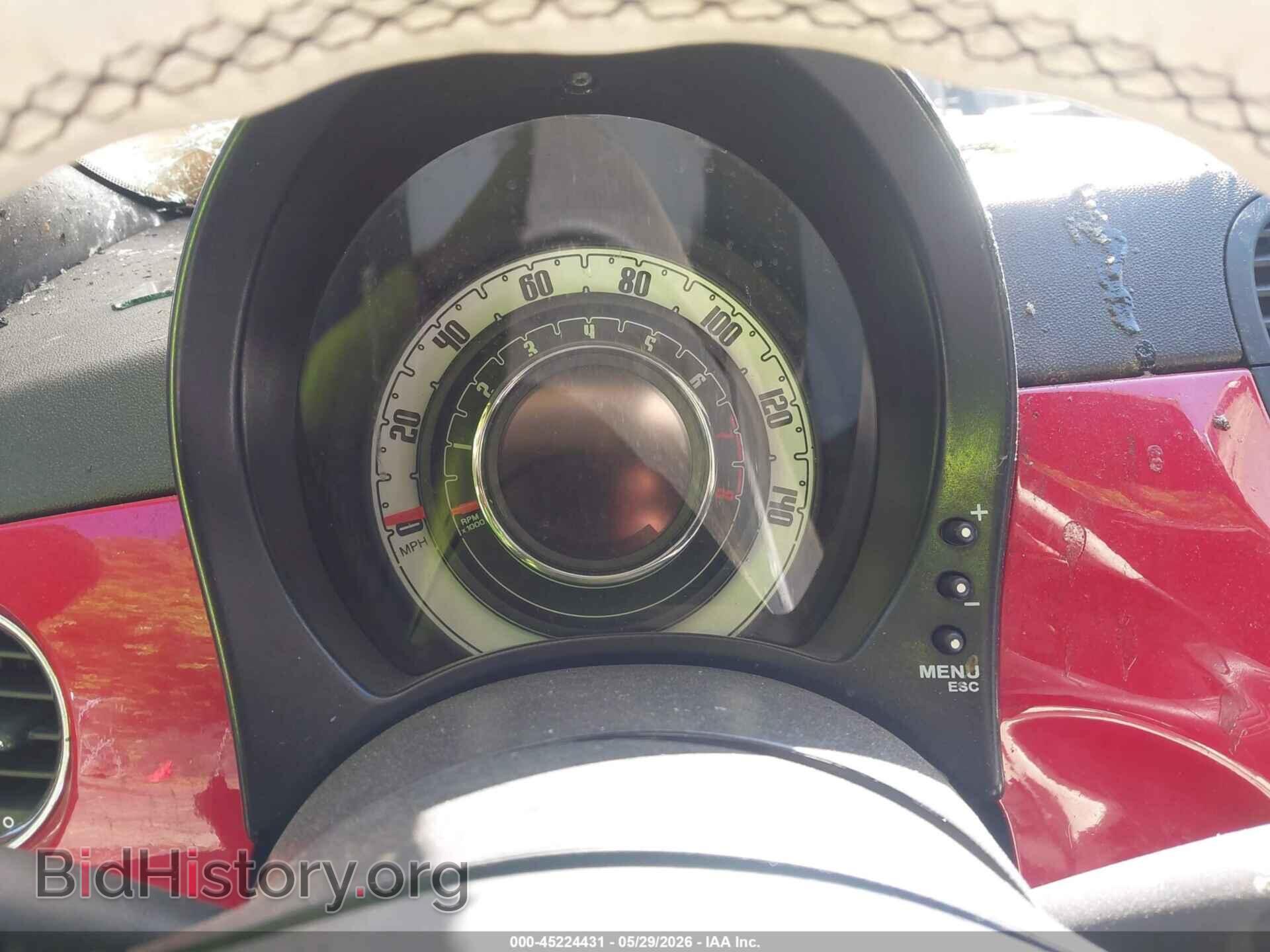 2012 FIAT 500C - VIN: 3C3CFFER5CT295744 - Фото 7