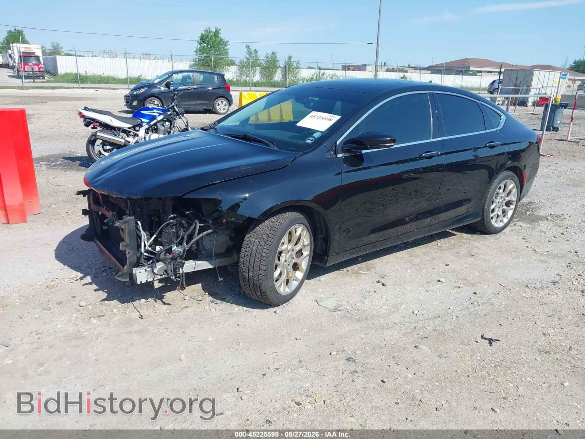 2015 CHRYSLER 200 - VIN: 1C3CCCEG1FN700623 - Фото 2