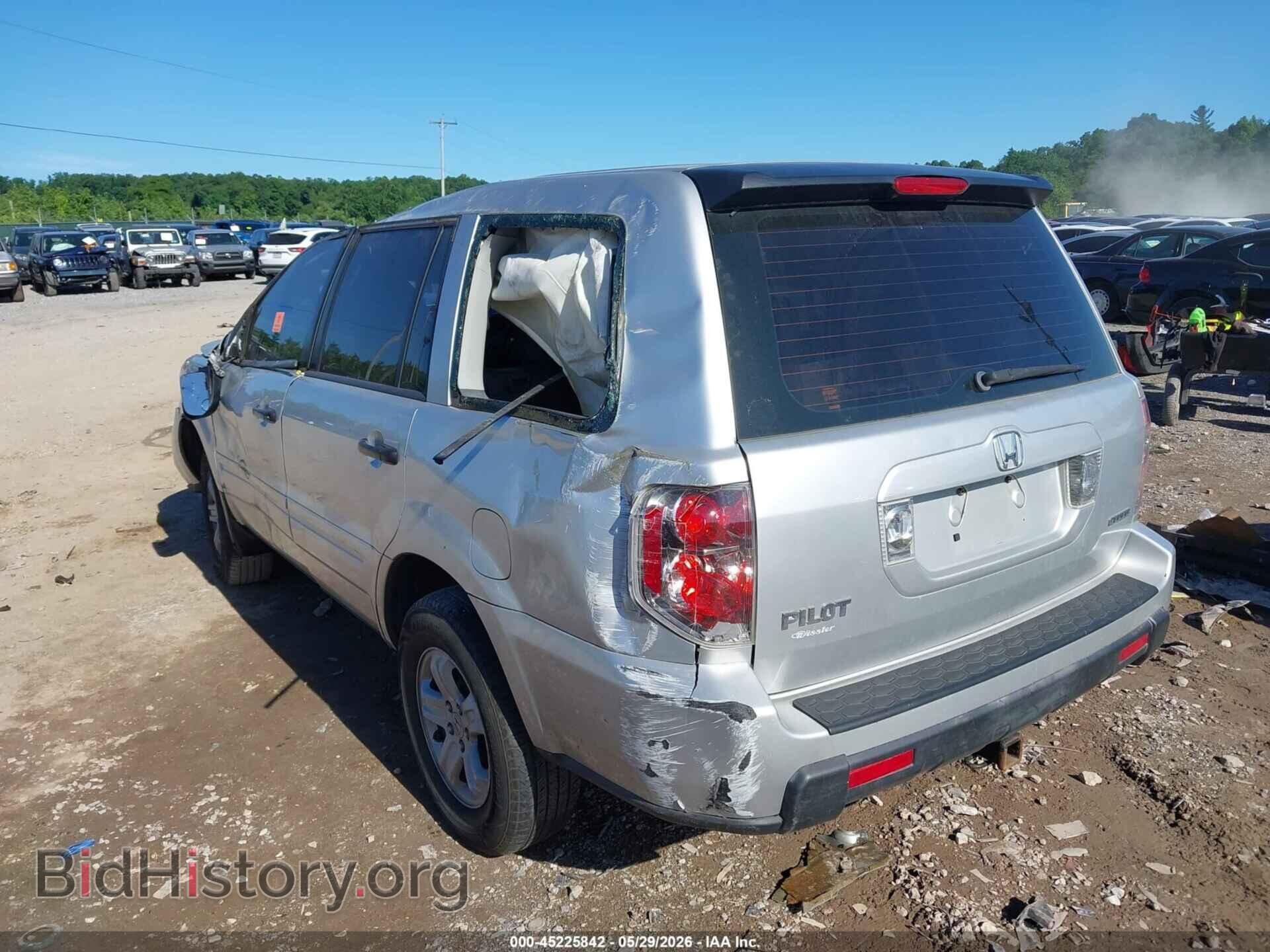 2006 HONDA PILOT - VIN: 5FNYF18176B012127 - Фото 3
