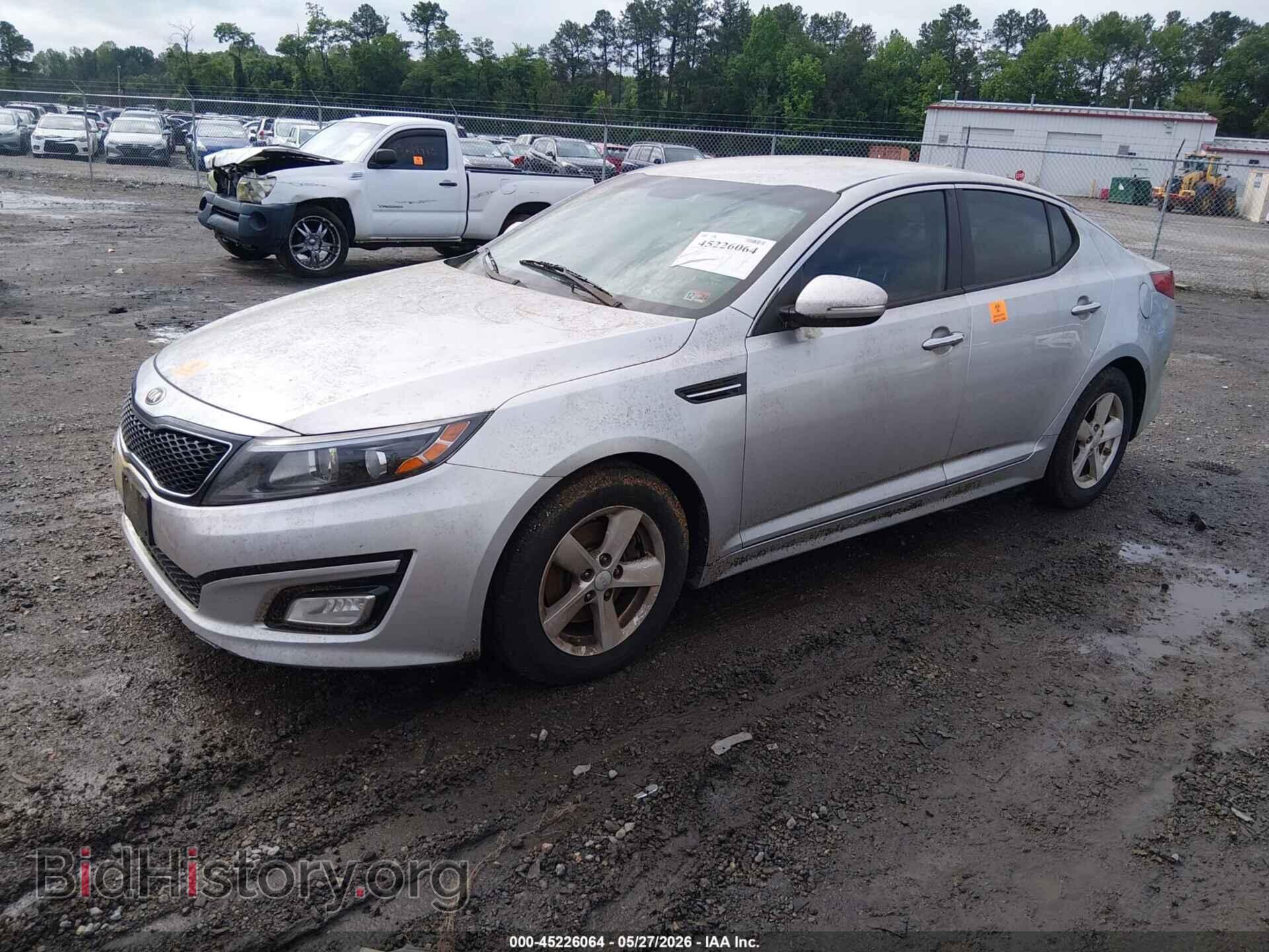 2014 KIA OPTIMA - VIN: KNAGM4A70E5499444 - Фото 2