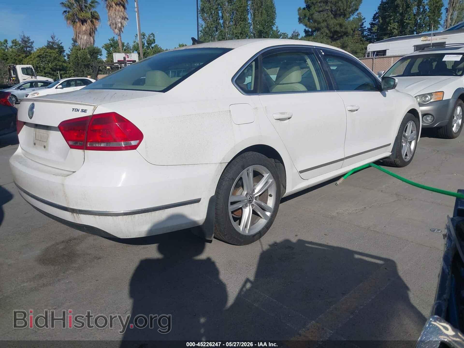 2013 VOLKSWAGEN PASSAT - VIN: 1VWBN7A32DC018741 - Фото 4