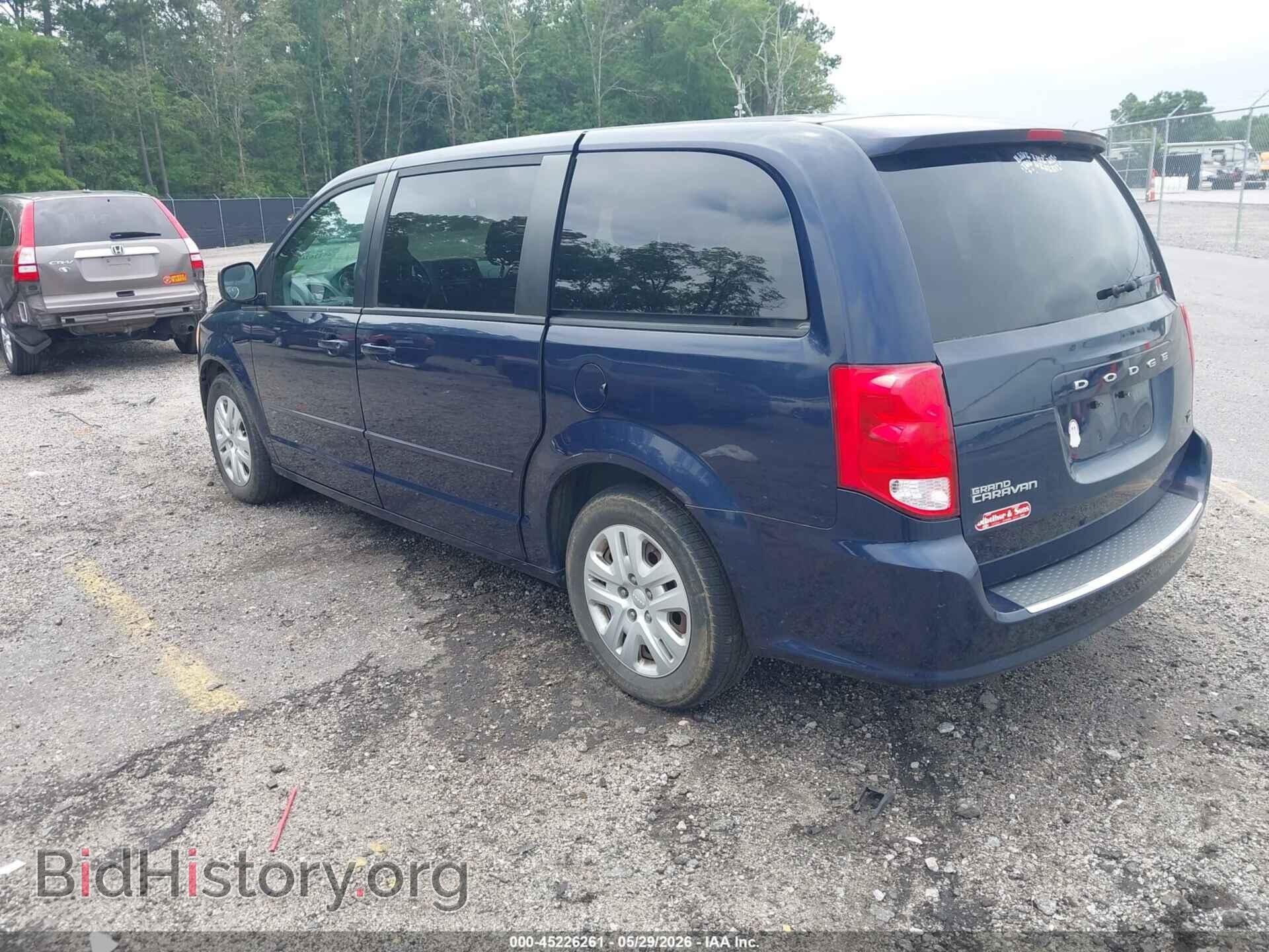 2014 DODGE GRAND CARAVAN - VIN: 2C4RDGBG3ER374873 - Фото 3