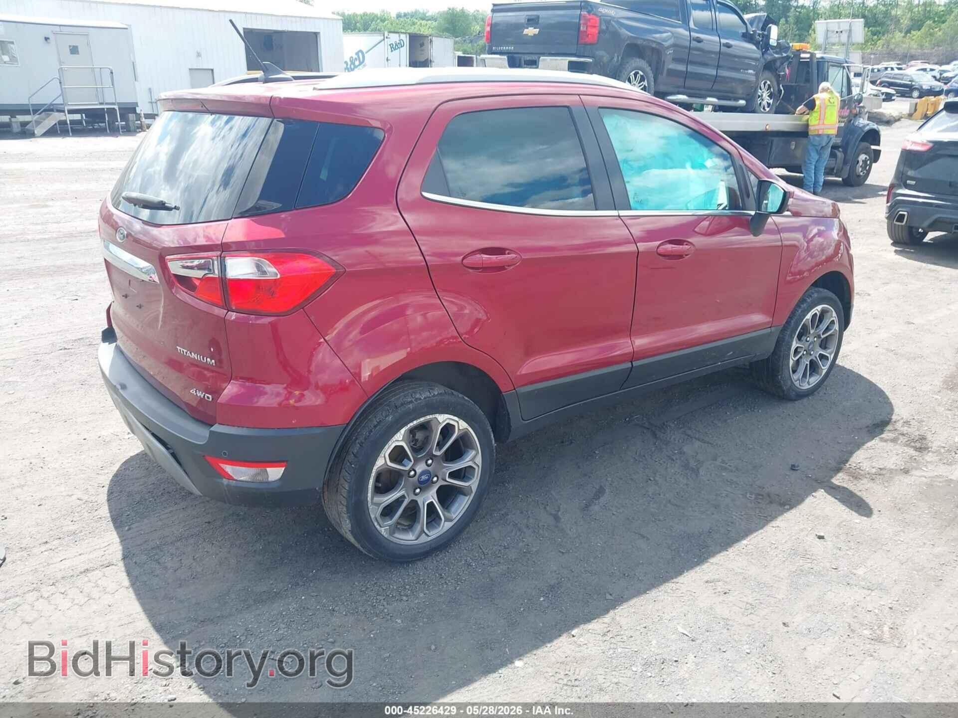 2020 FORD ECOSPORT - VIN: MAJ6S3KL1LC377183 - Фото 4