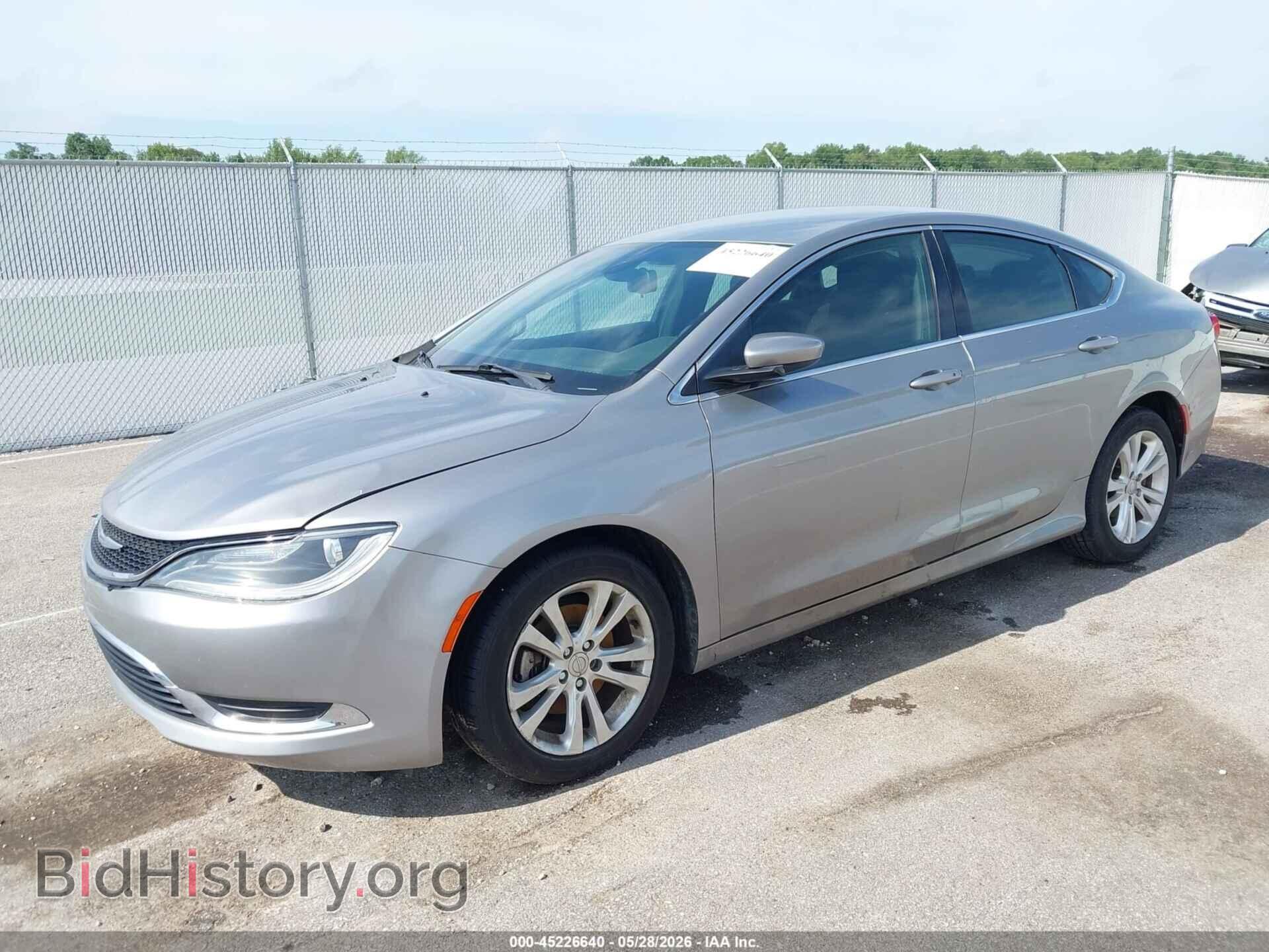 2016 CHRYSLER 200 - VIN: 1C3CCCAB0GN150794 - Фото 2