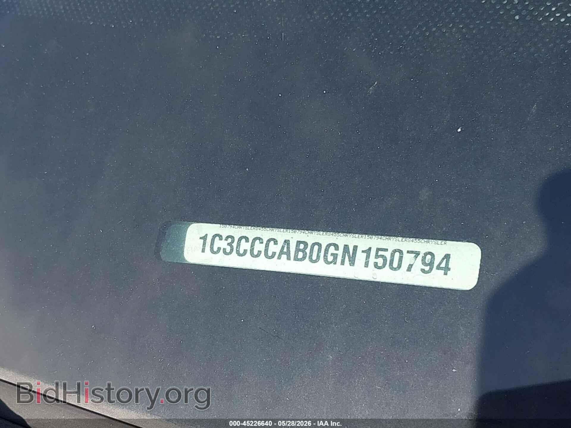 2016 CHRYSLER 200 - VIN: 1C3CCCAB0GN150794 - Фото 9