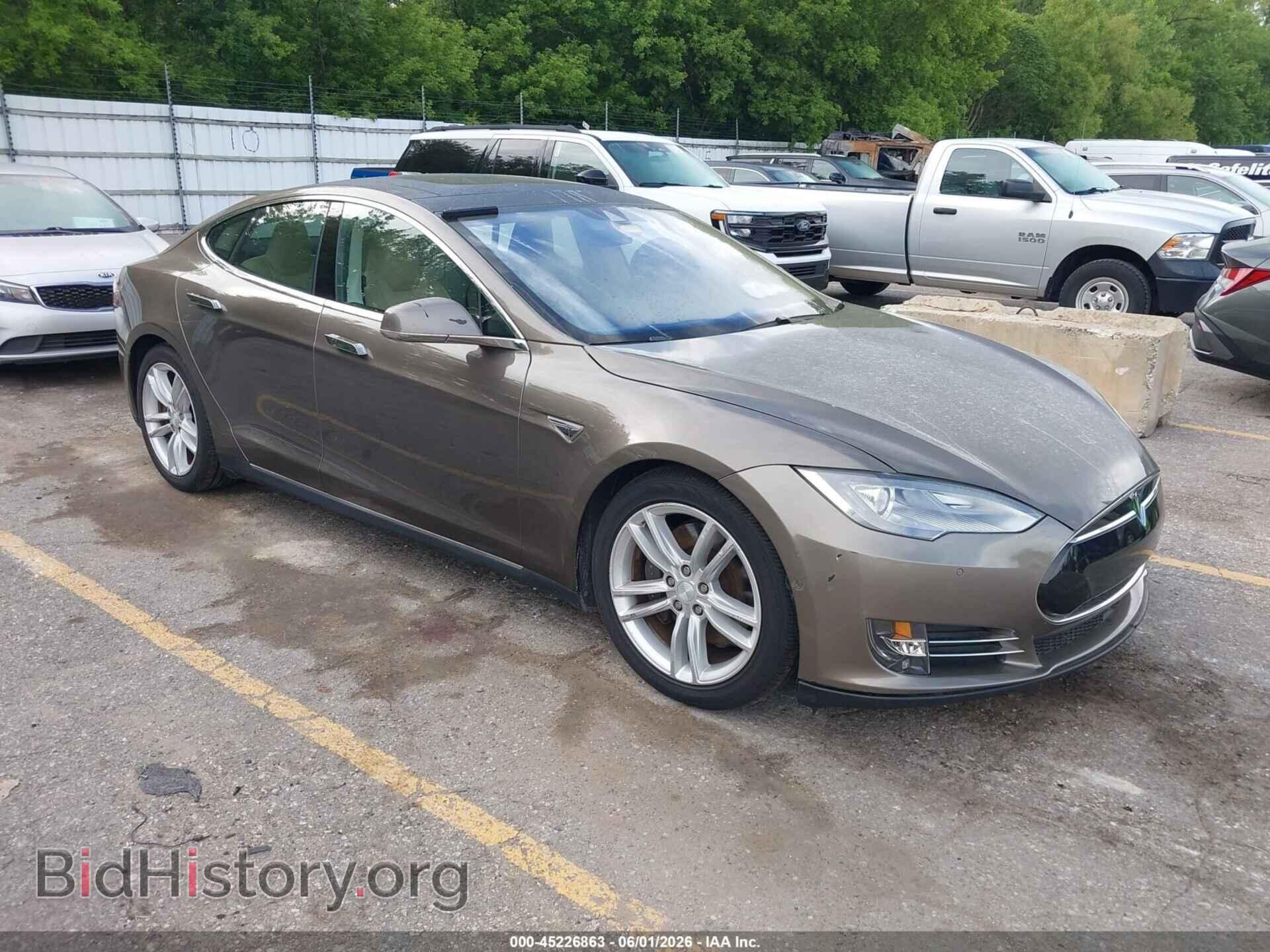 Photo 5YJSA1E26FF119607 - TESLA MODEL S 2015