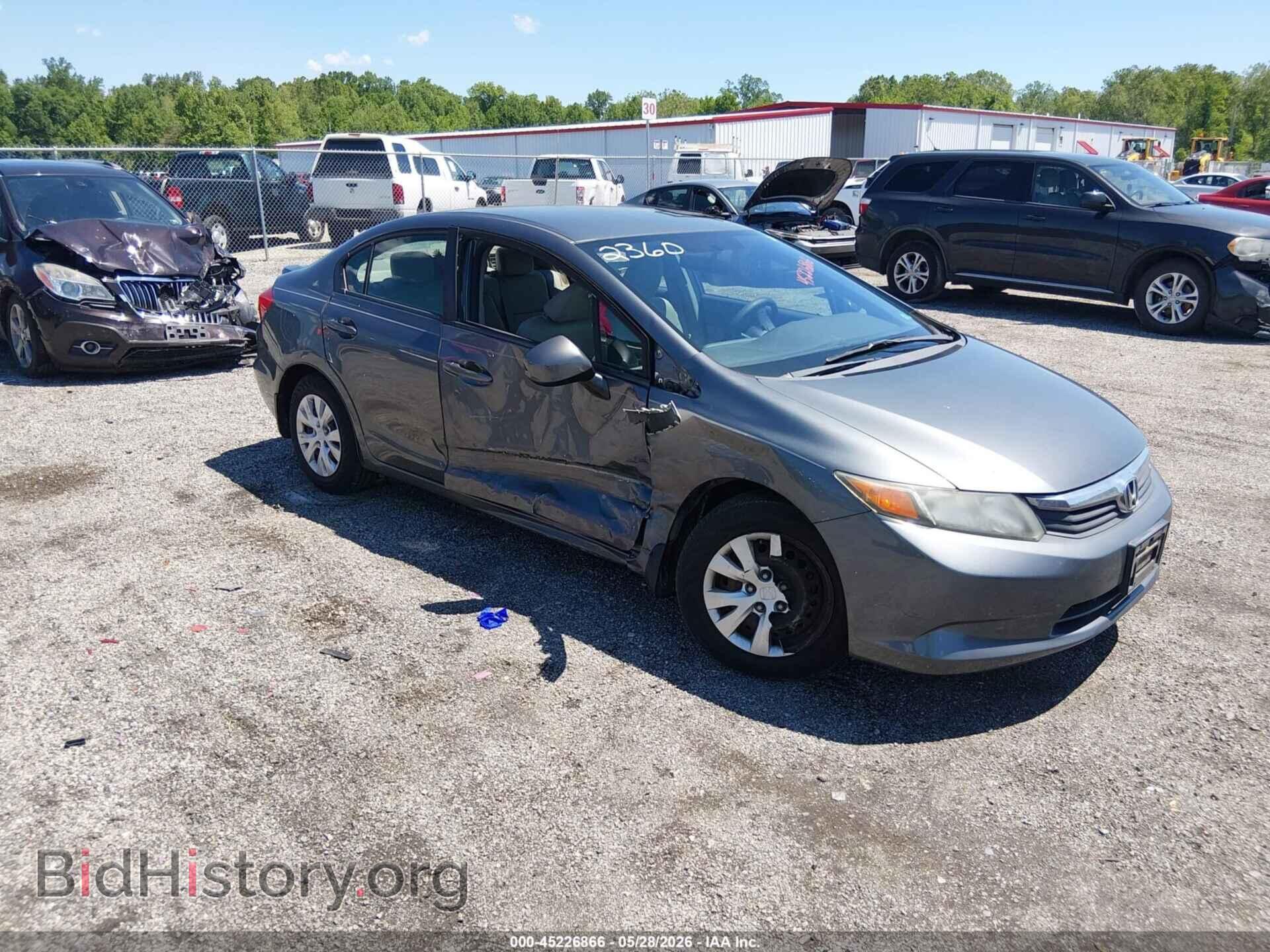 Photo 19XFB2F56CE302360 - HONDA CIVIC 2012