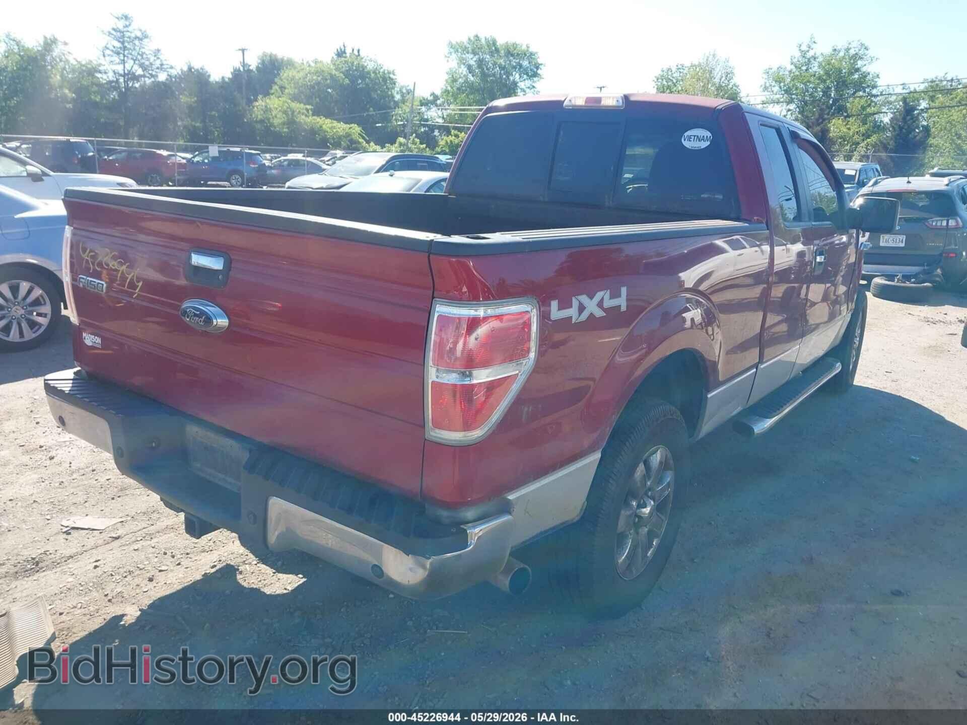 2013 FORD F-150 - VIN: 1FTFX1ET2DFE09814 - Фото 4