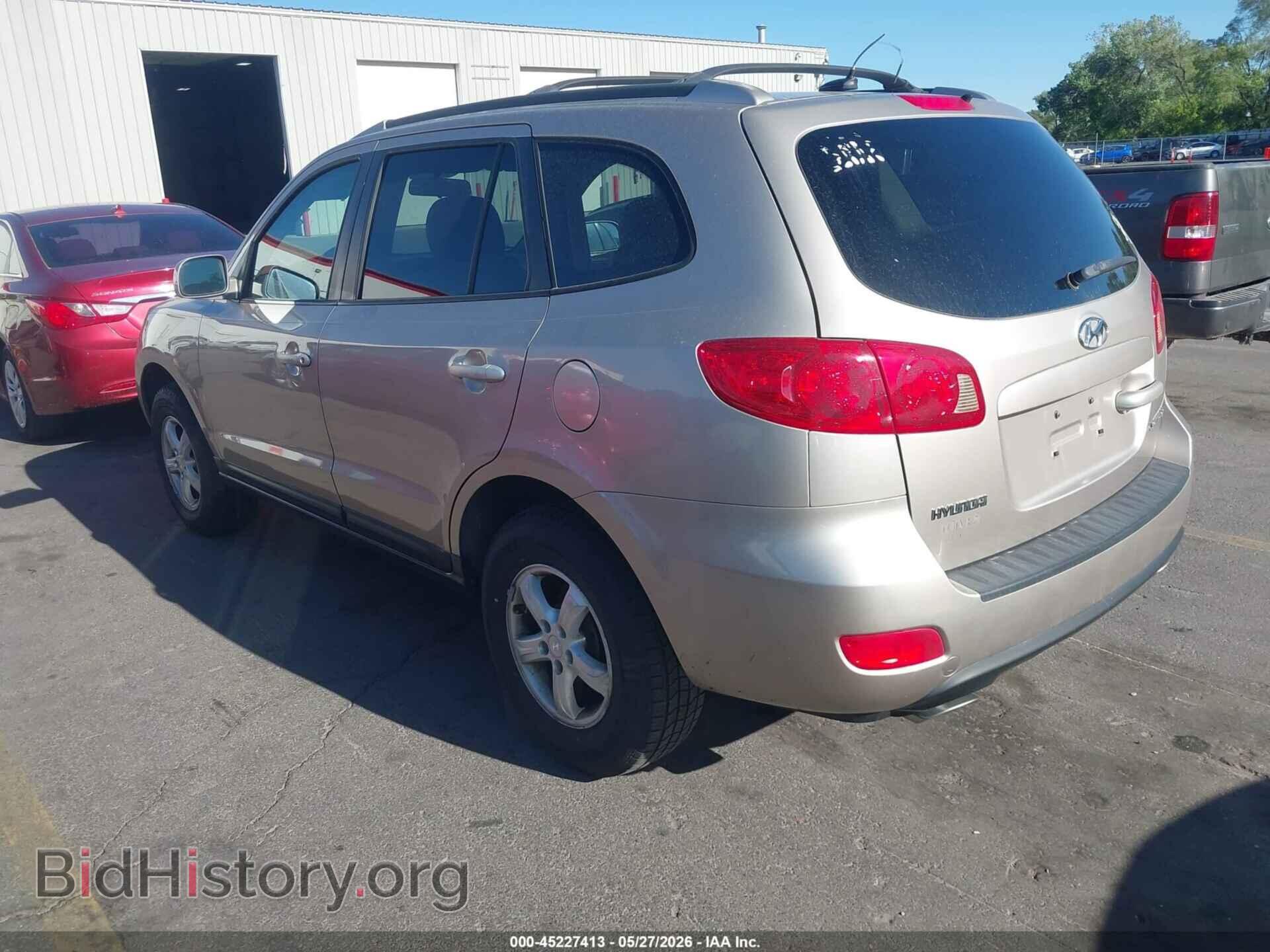 2007 HYUNDAI SANTA FE - VIN: 5NMSG13D37H096676 - Photo 3