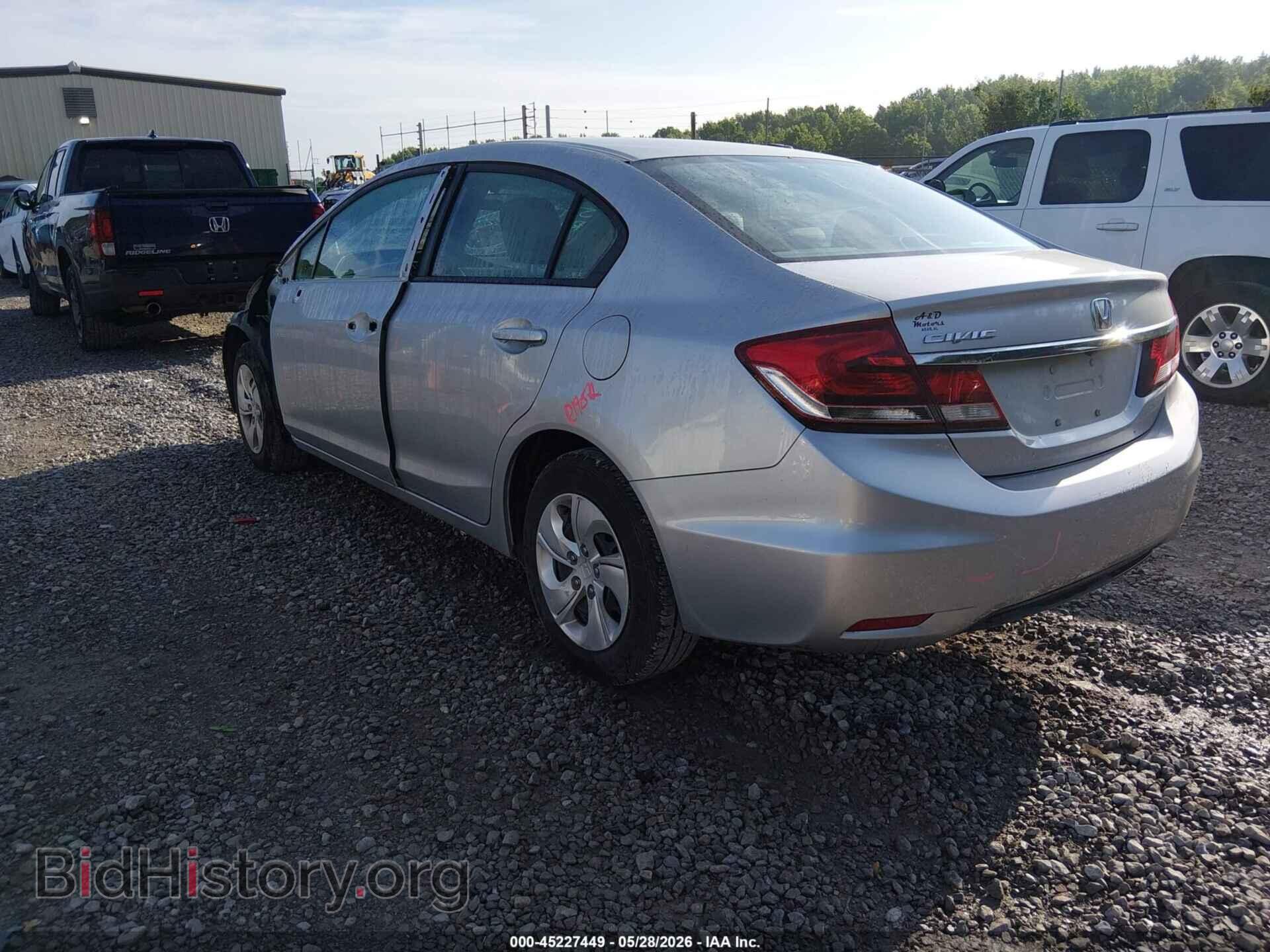 2014 HONDA CIVIC - VIN: 19XFB2F57EE218762 - Фото 3