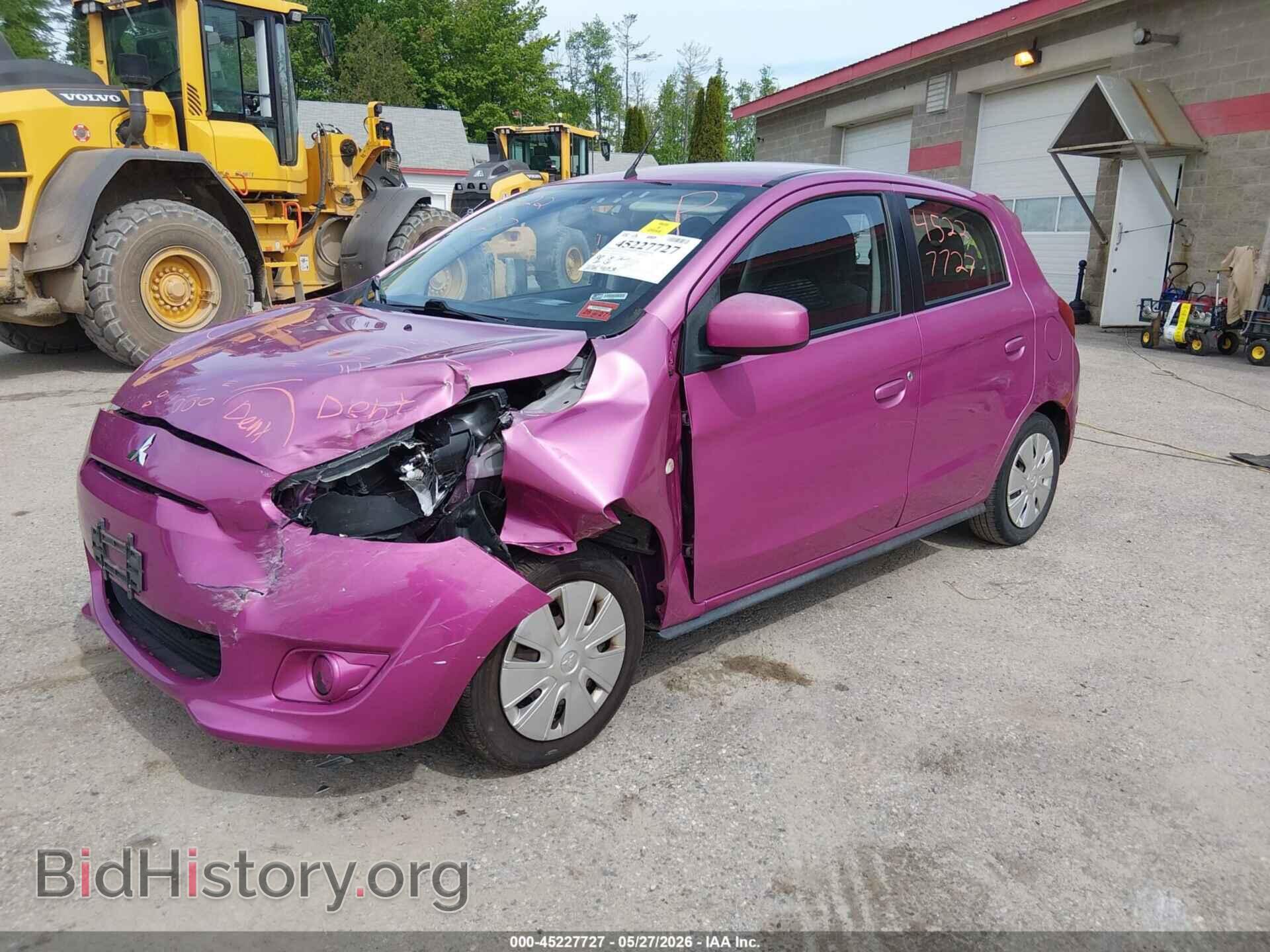 2014 MITSUBISHI MIRAGE - VIN: ML32A3HJ9EH017914 - Фото 2