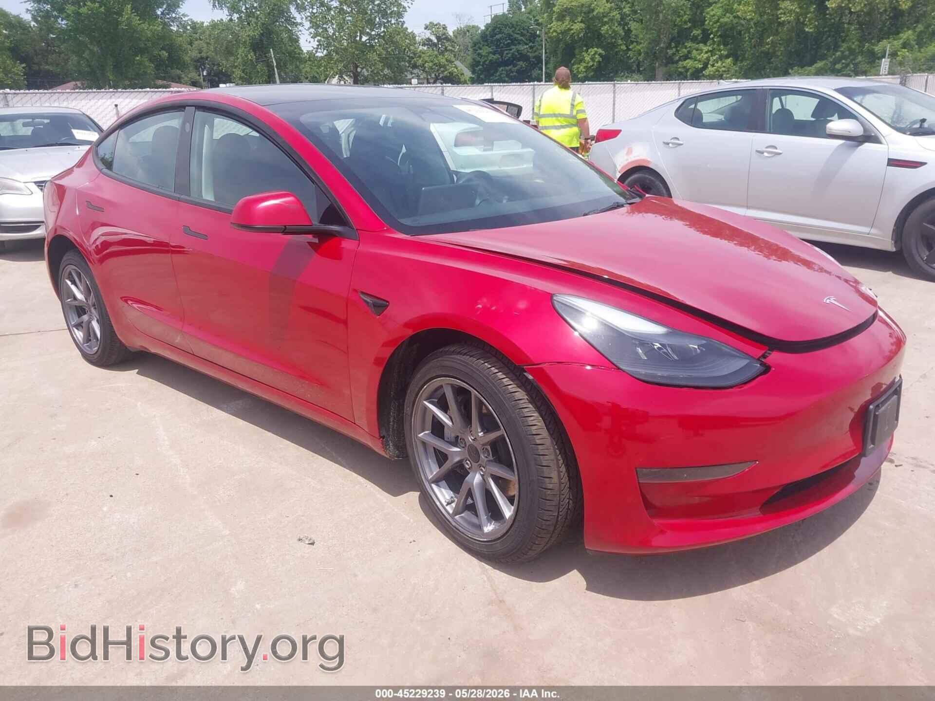 Photo 5YJ3E1EA0PF657480 - TESLA MODEL 3 2023