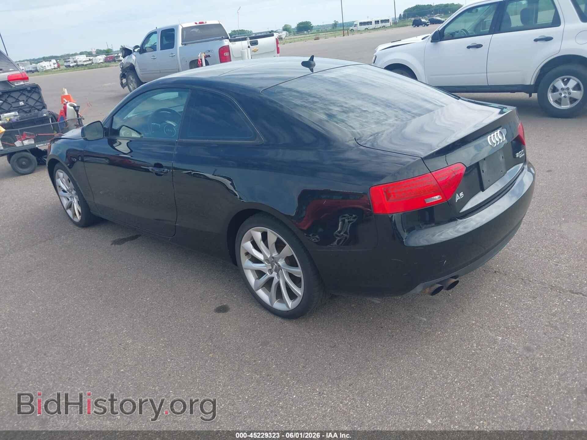 2013 AUDI A5 - VIN: WAULFAFR0DA067458 - Photo 3
