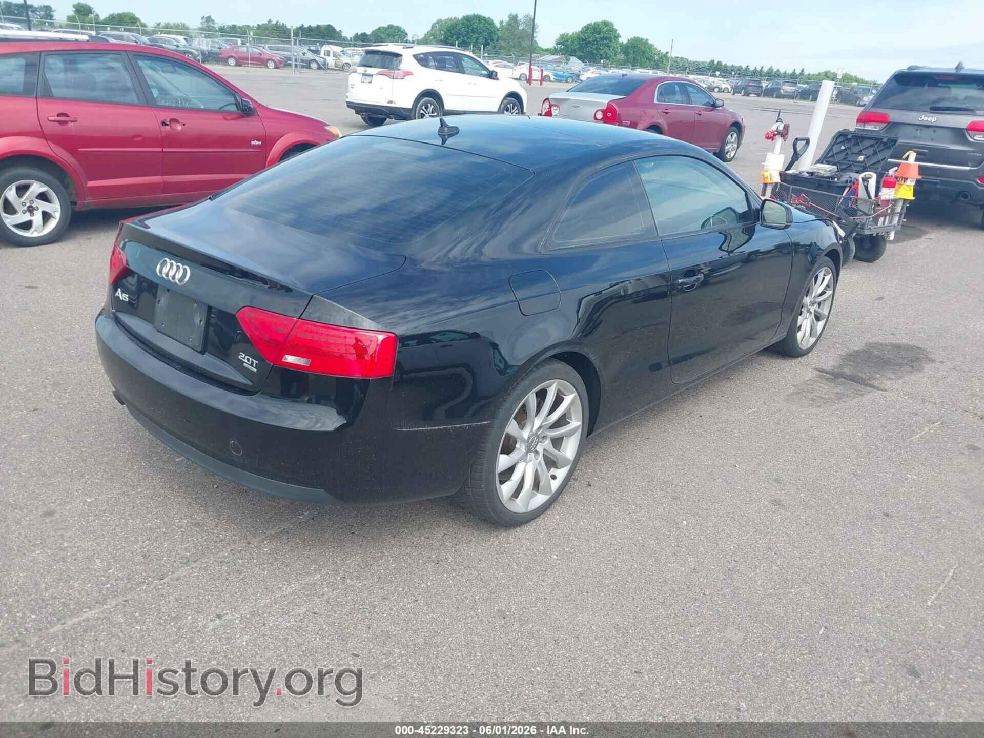 2013 AUDI A5 - VIN: WAULFAFR0DA067458 - Photo 4