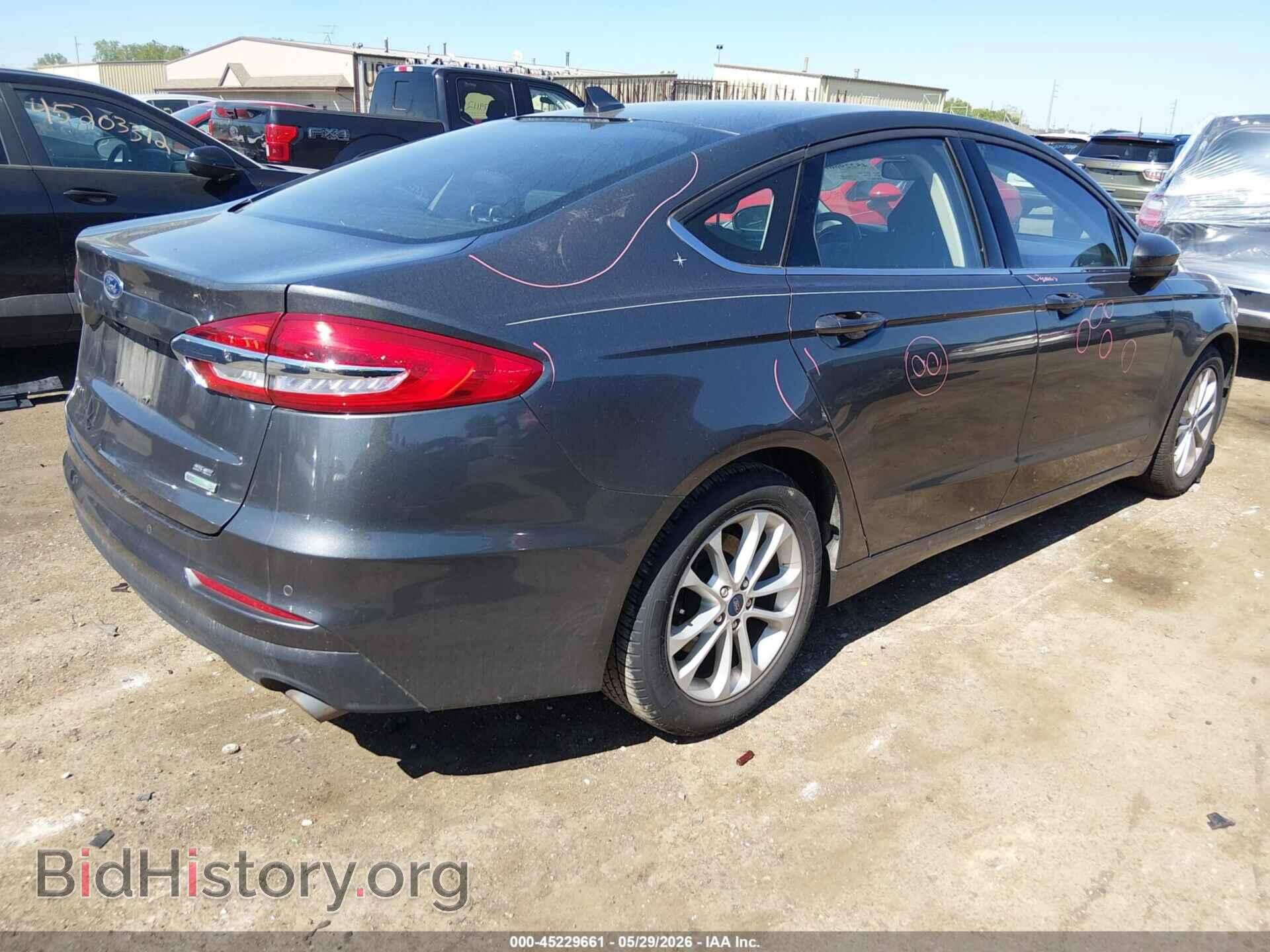 2020 FORD FUSION - VIN: 3FA6P0HD8LR166046 - Фото 4