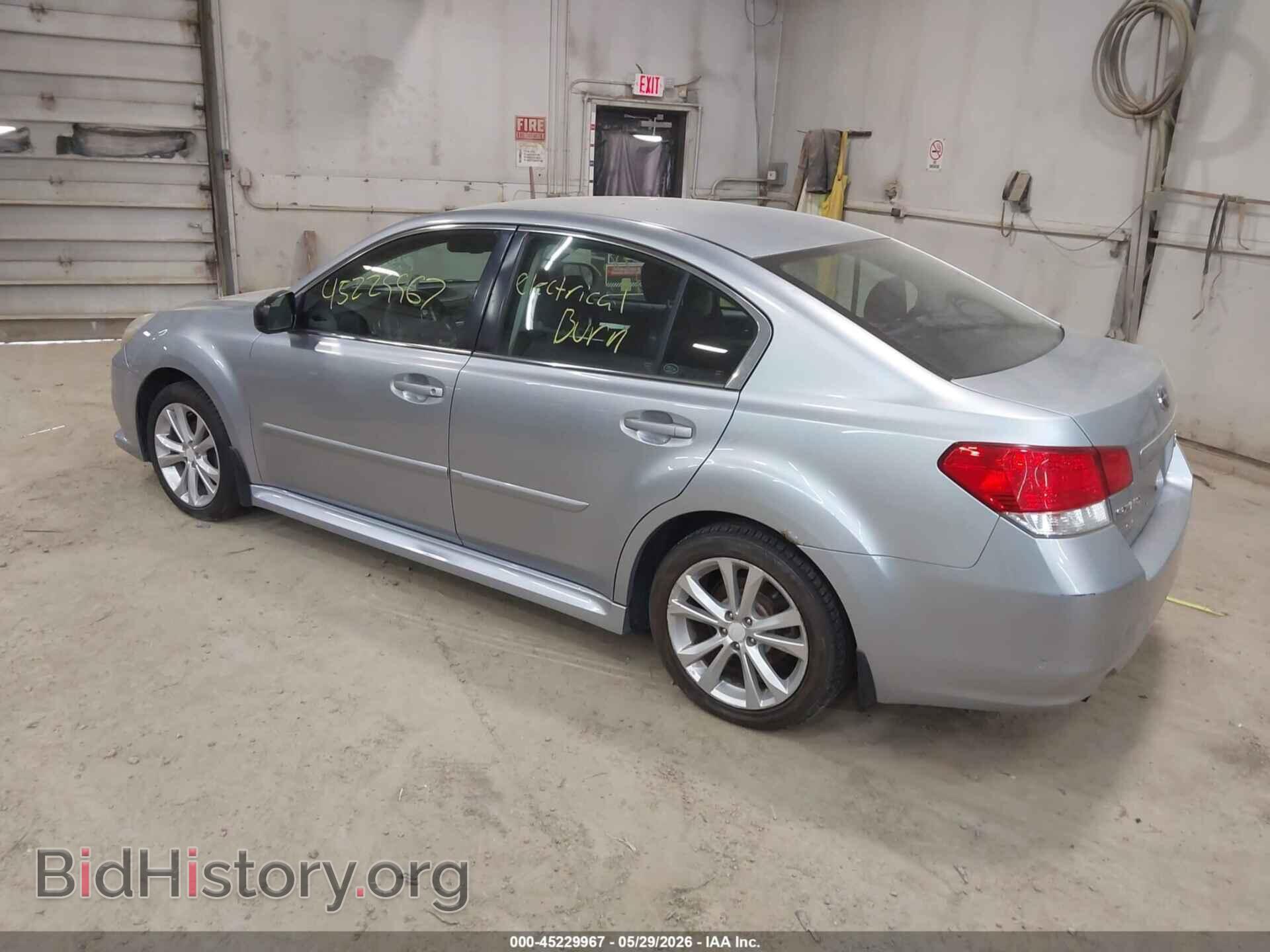 2014 SUBARU LEGACY - VIN: 4S3BMBA62E3011325 - Фото 3