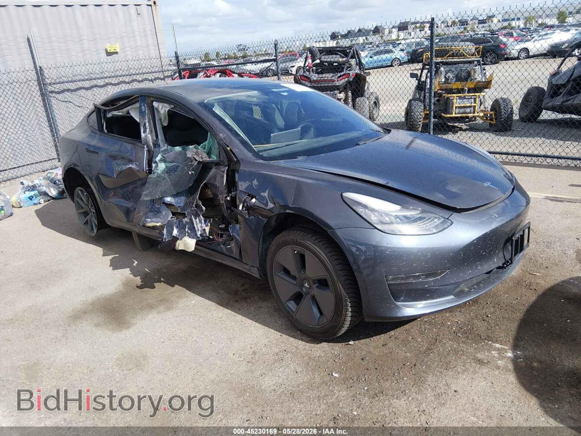 Photo 5YJ3E1EB7MF852724 - TESLA MODEL 3 2021