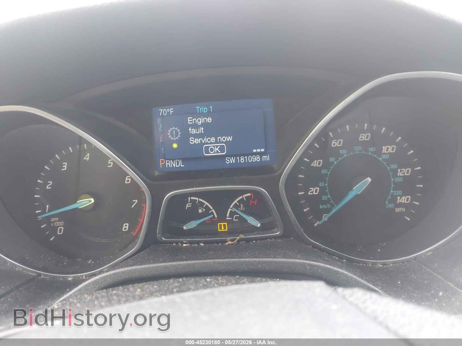 2014 FORD FOCUS - VIN: 1FADP3F21EL417663 - Фото 7