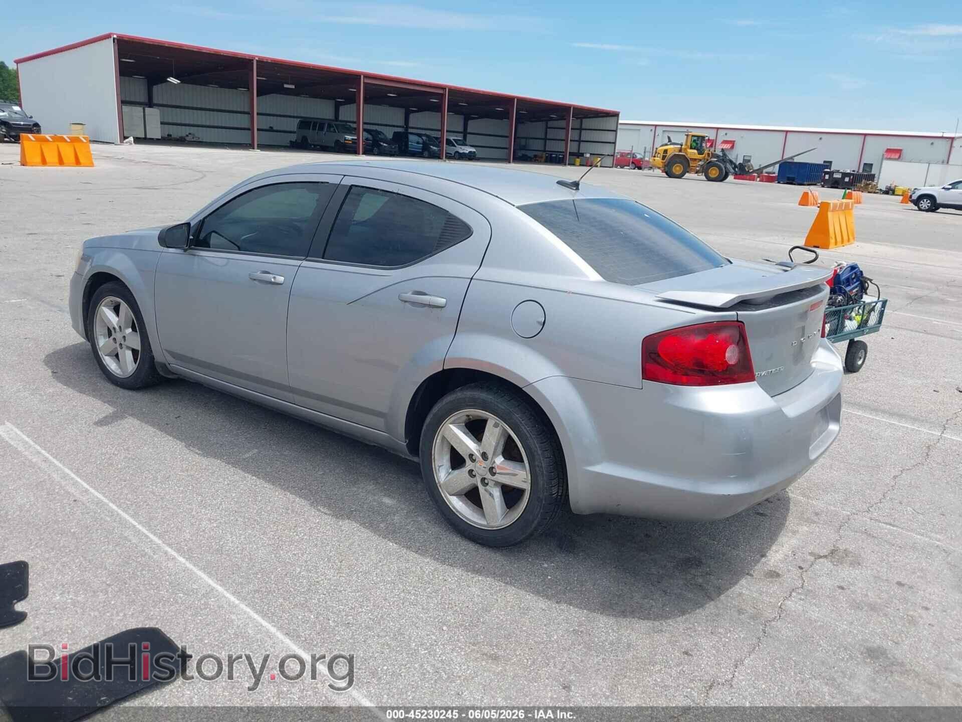 2013 DODGE AVENGER - VIN: 1C3CDZAB0DN702970 - Фото 3