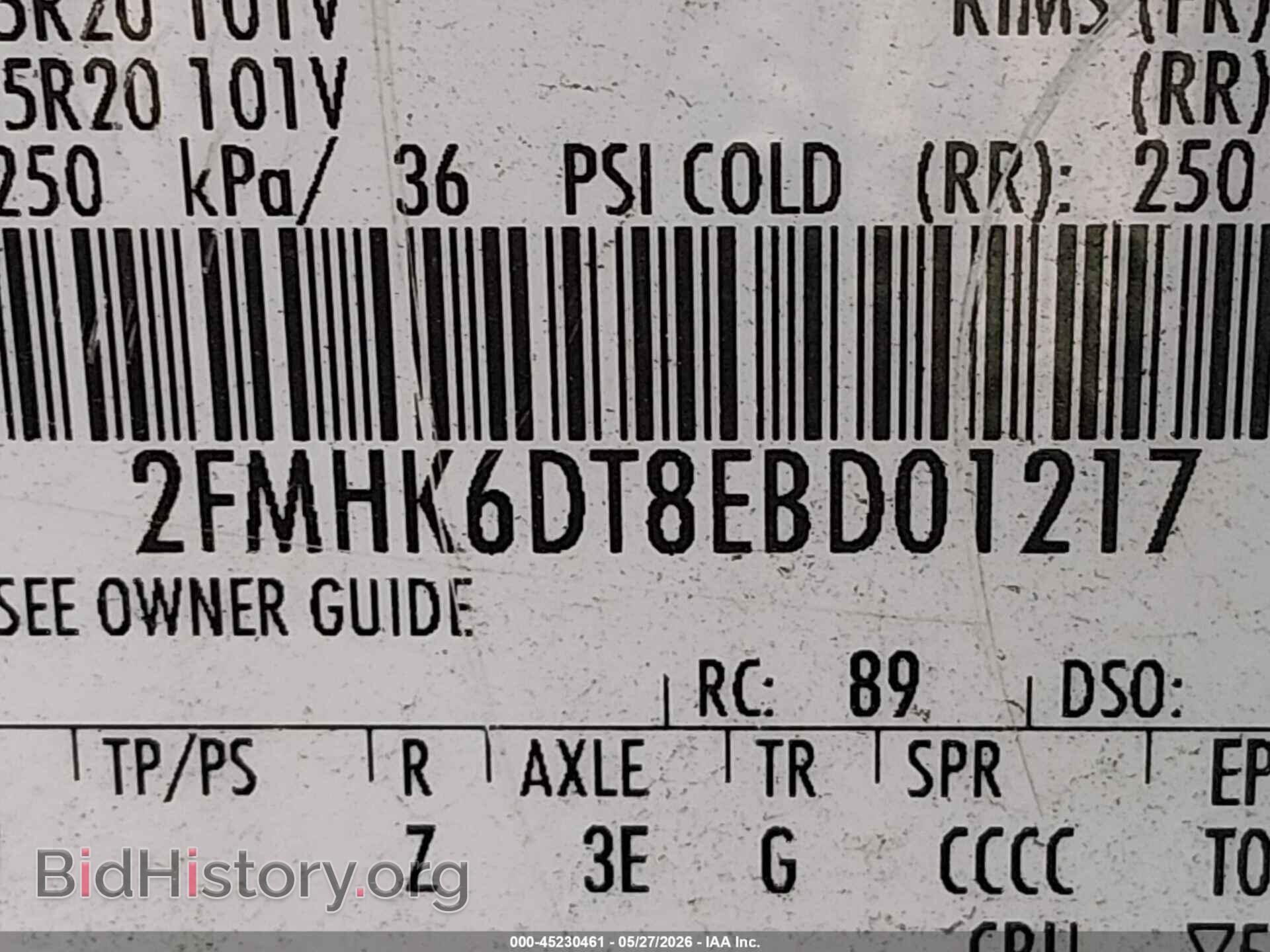 2014 FORD FLEX - VIN: 2FMHK6DT8EBD01217 - Photo 9