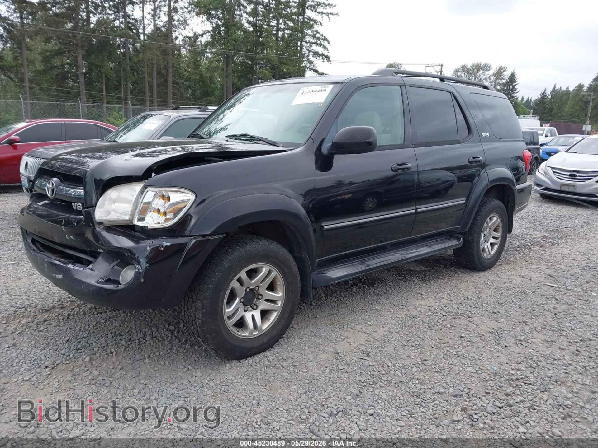 2006 TOYOTA SEQUOIA - VIN: 5TDBT44A76S268396 - Фото 2