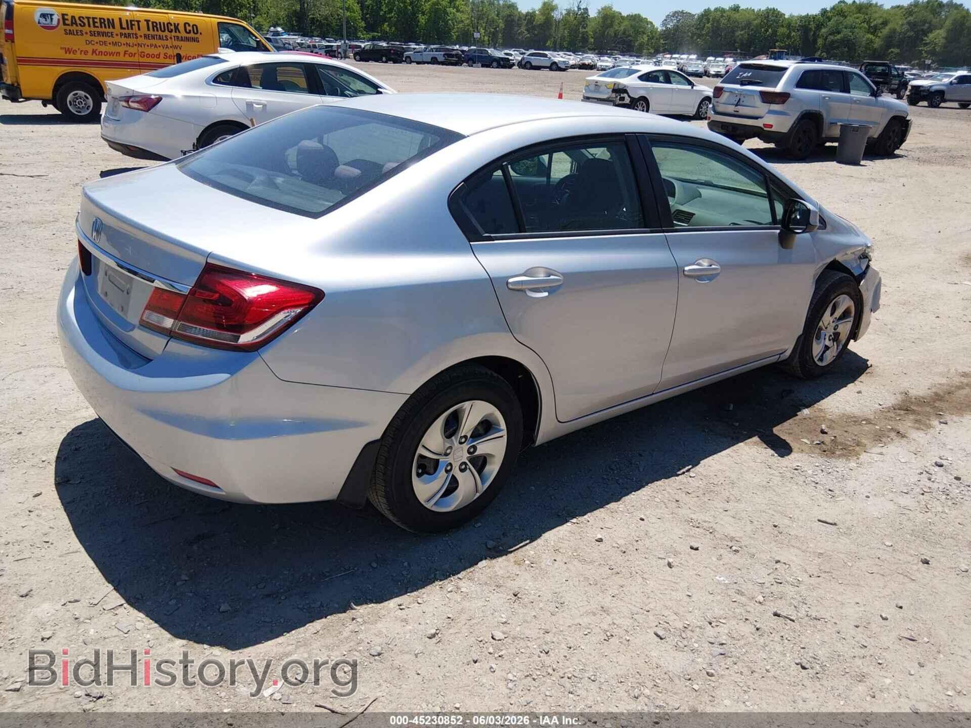 2013 HONDA CIVIC - VIN: 19XFB2F56DE238676 - Фото 4