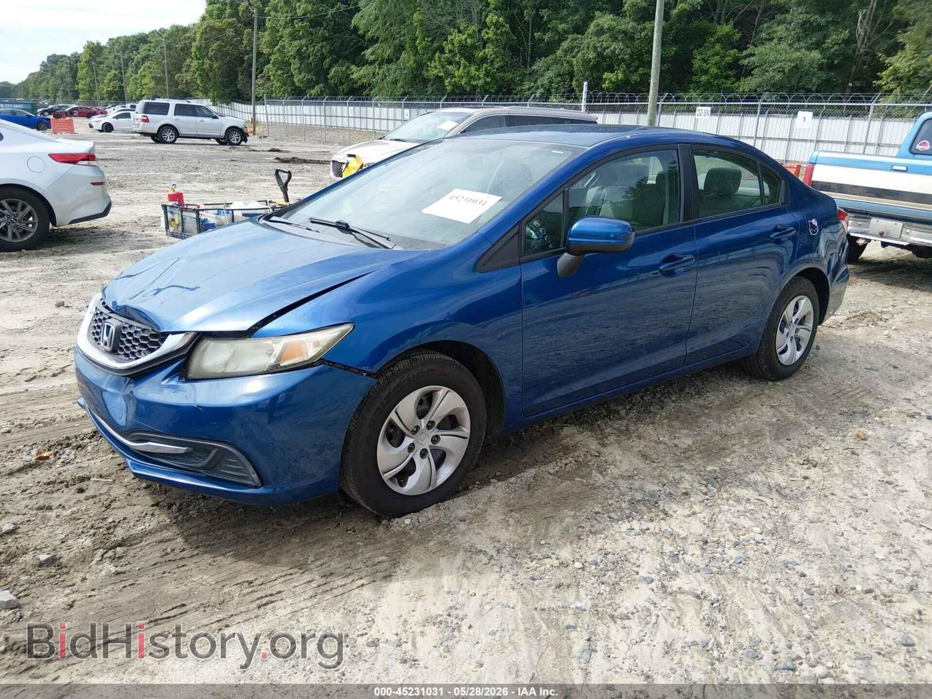 2014 HONDA CIVIC - VIN: 19XFB2F57EE263328 - Фото 2