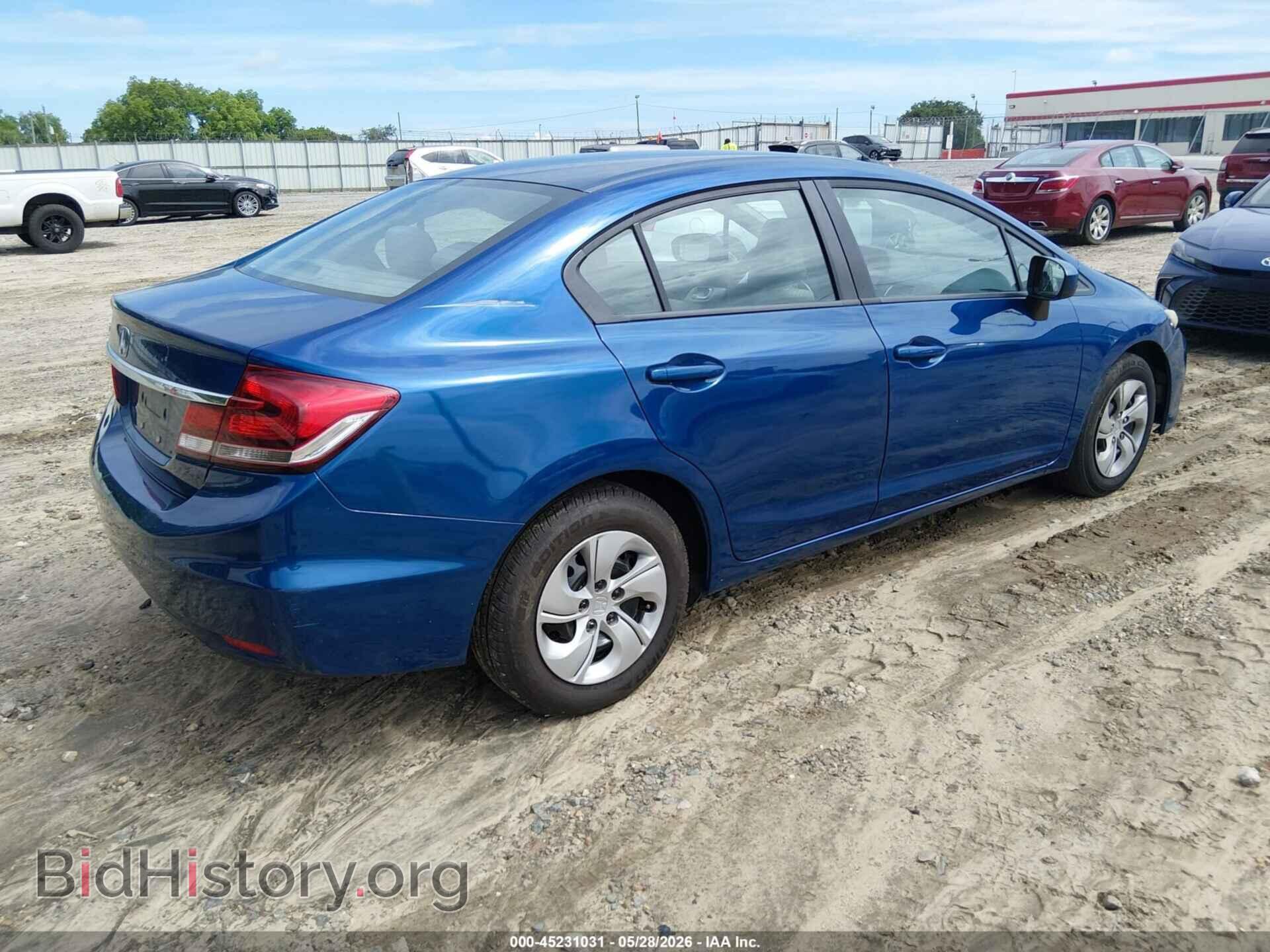 2014 HONDA CIVIC - VIN: 19XFB2F57EE263328 - Фото 4
