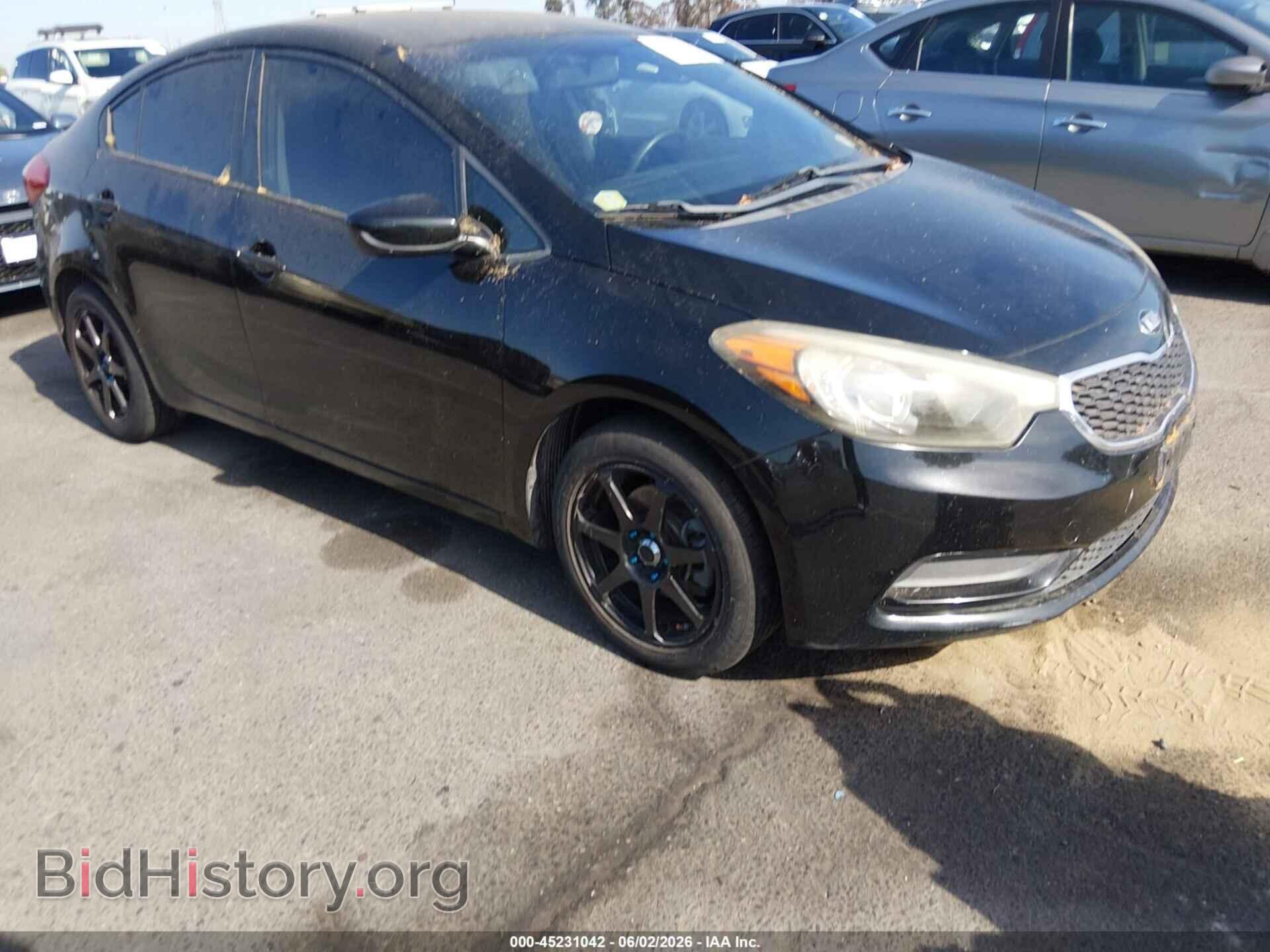 Фотография KNAFK4A6XE5137758 - KIA FORTE 2014