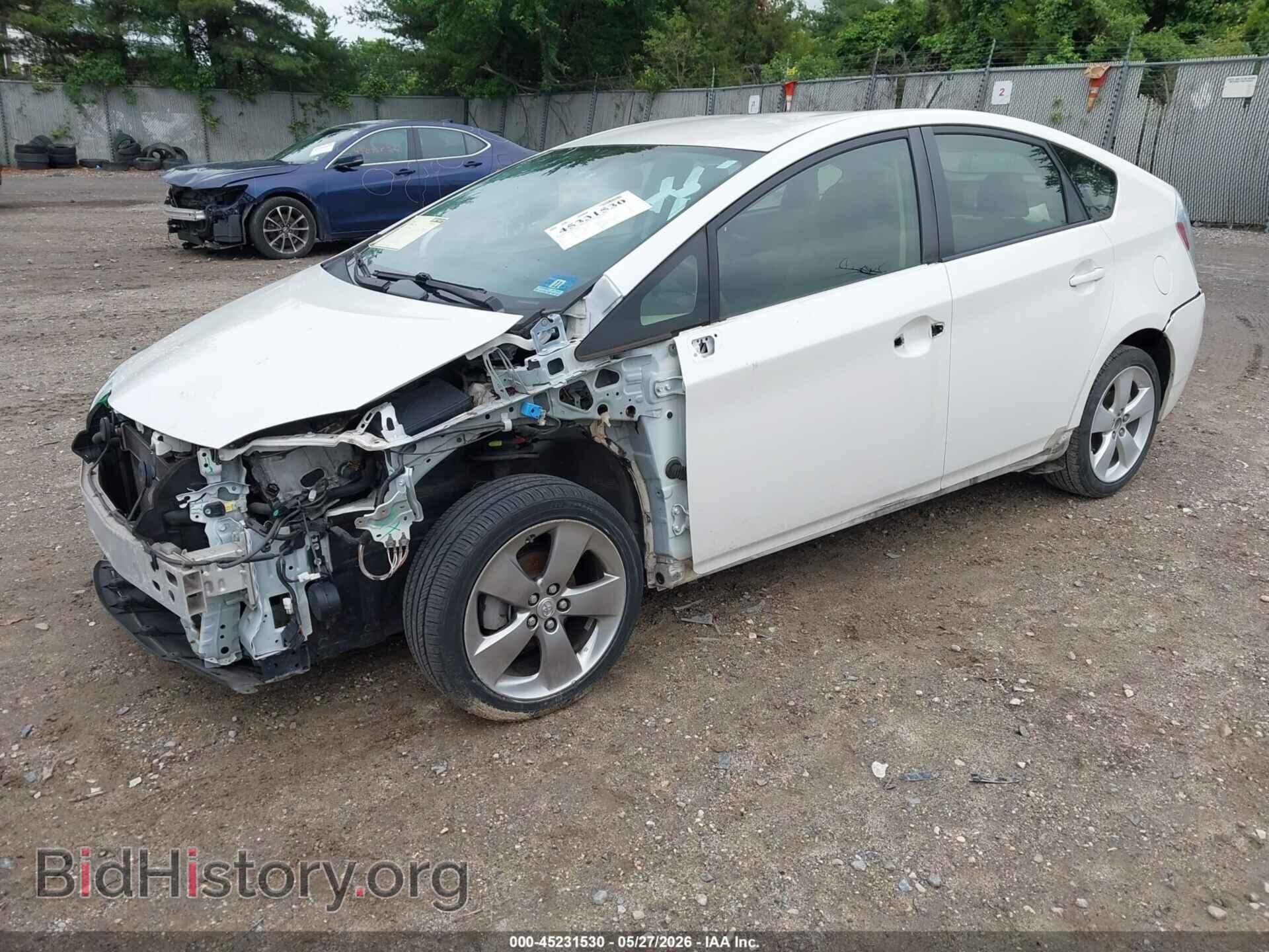2013 TOYOTA PRIUS - VIN: JTDKN3DU2D5581387 - Фото 2