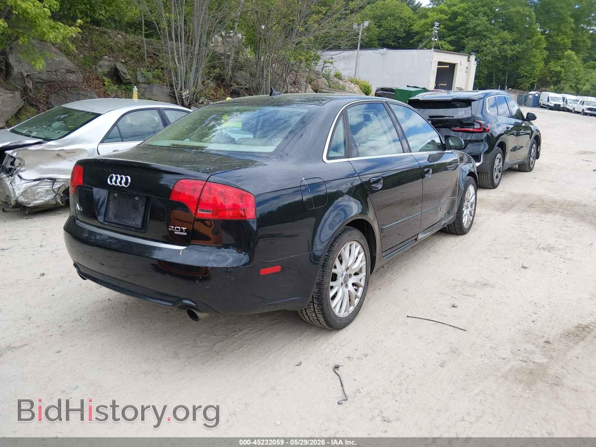 2008 AUDI A4 - VIN: WAUDF78E68A134250 - Фото 4