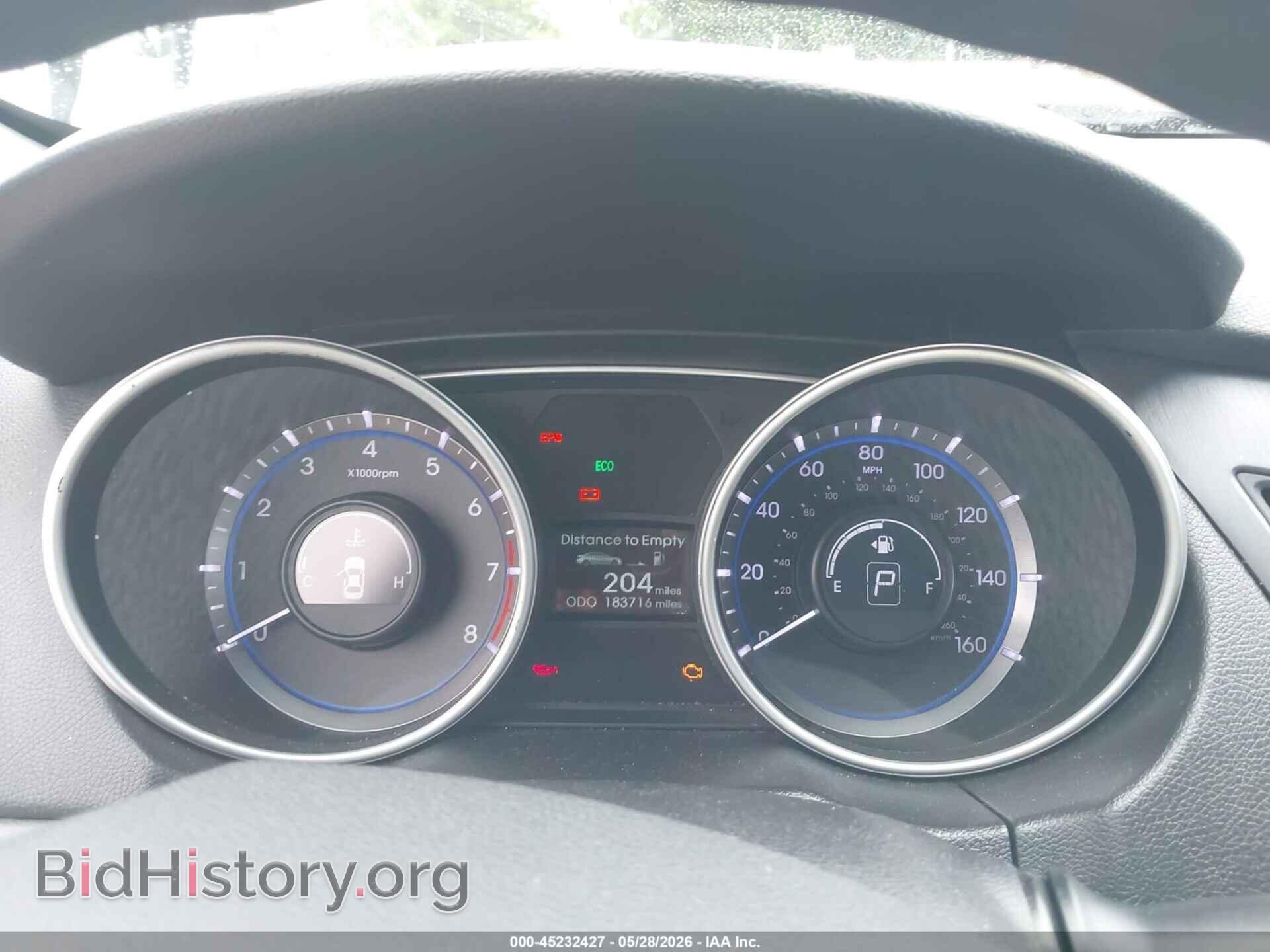 2012 HYUNDAI SONATA - VIN: 5NPEB4AC2CH494434 - Фото 7