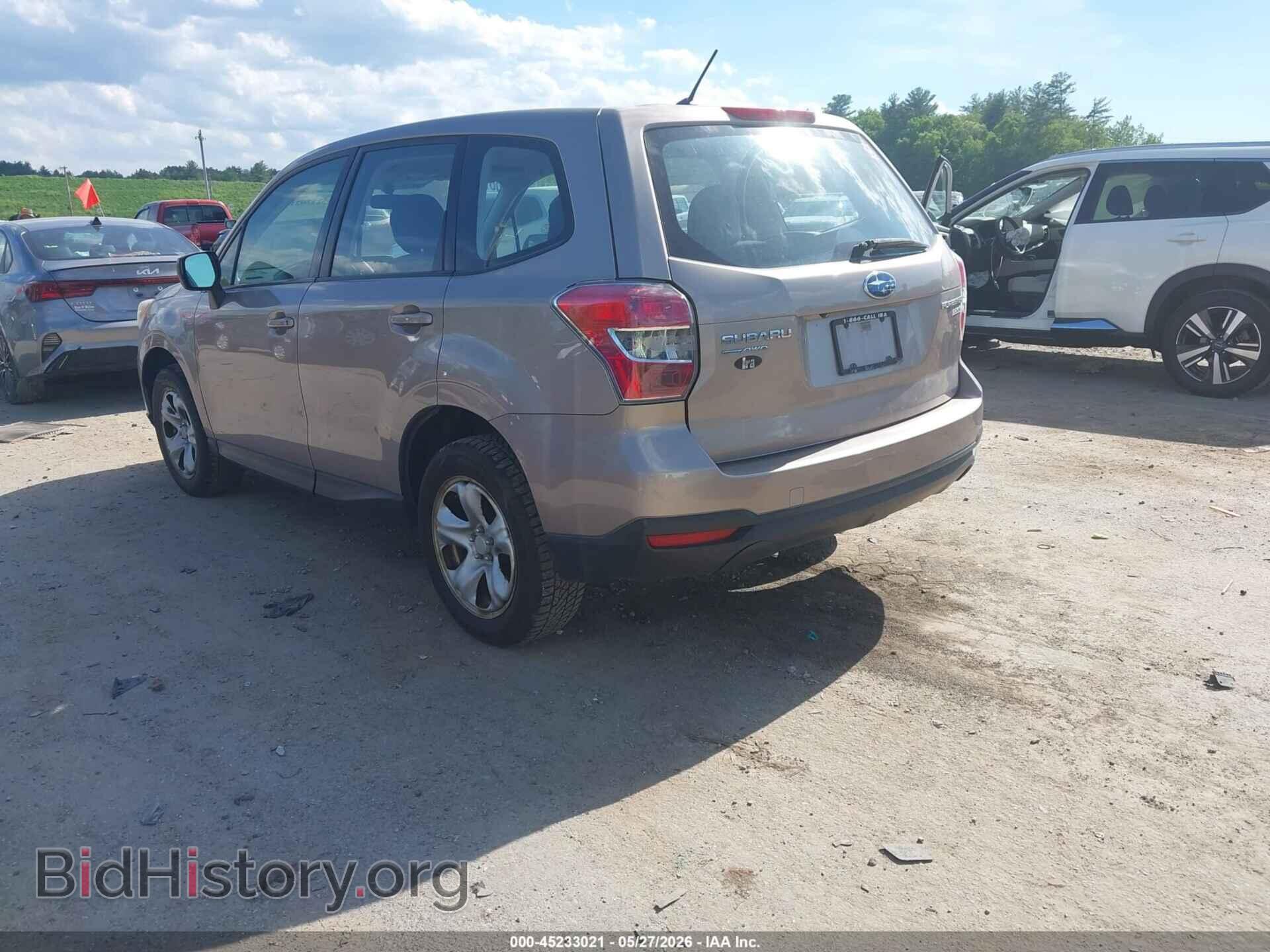 2015 SUBARU FORESTER - VIN: JF2SJAAC2FG477048 - Фото 3