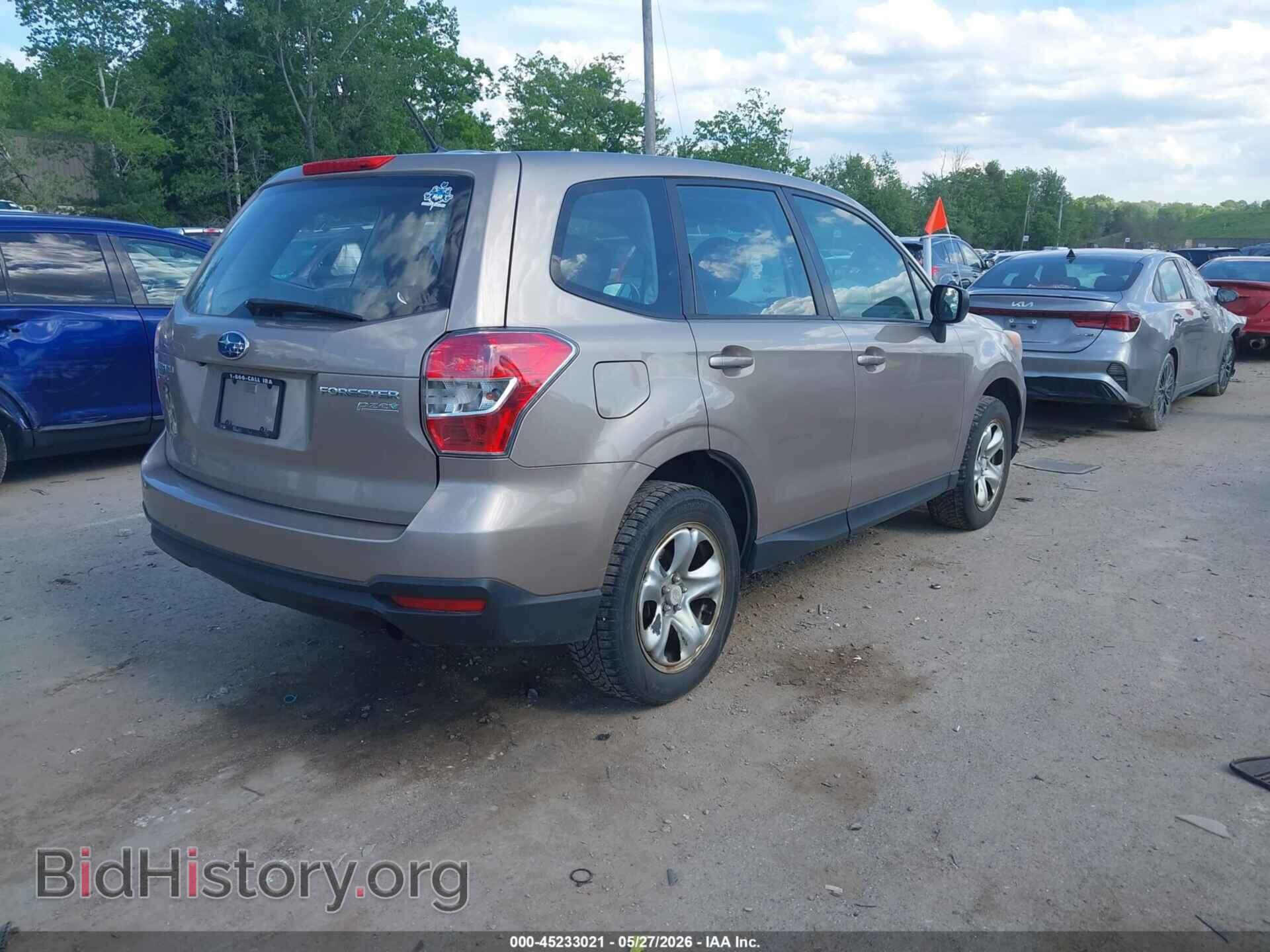 2015 SUBARU FORESTER - VIN: JF2SJAAC2FG477048 - Фото 4