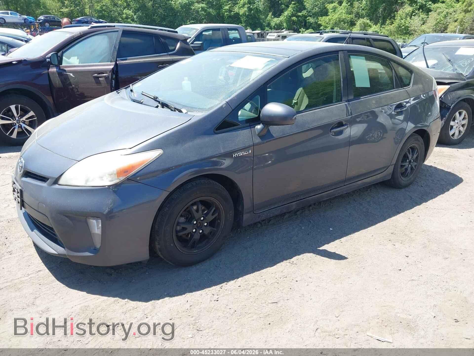 2012 TOYOTA PRIUS - VIN: JTDKN3DU0C1549950 - Фото 2