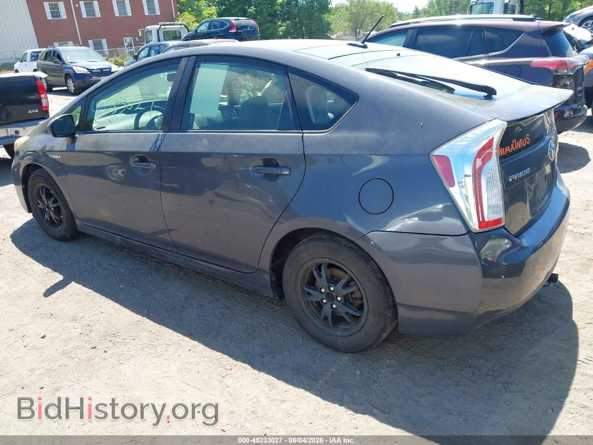 2012 TOYOTA PRIUS - VIN: JTDKN3DU0C1549950 - Фото 3