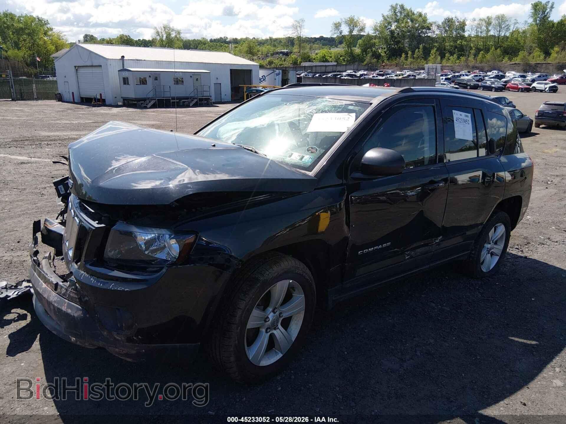 2016 JEEP COMPASS - VIN: 1C4NJDBB6GD631041 - Фото 2