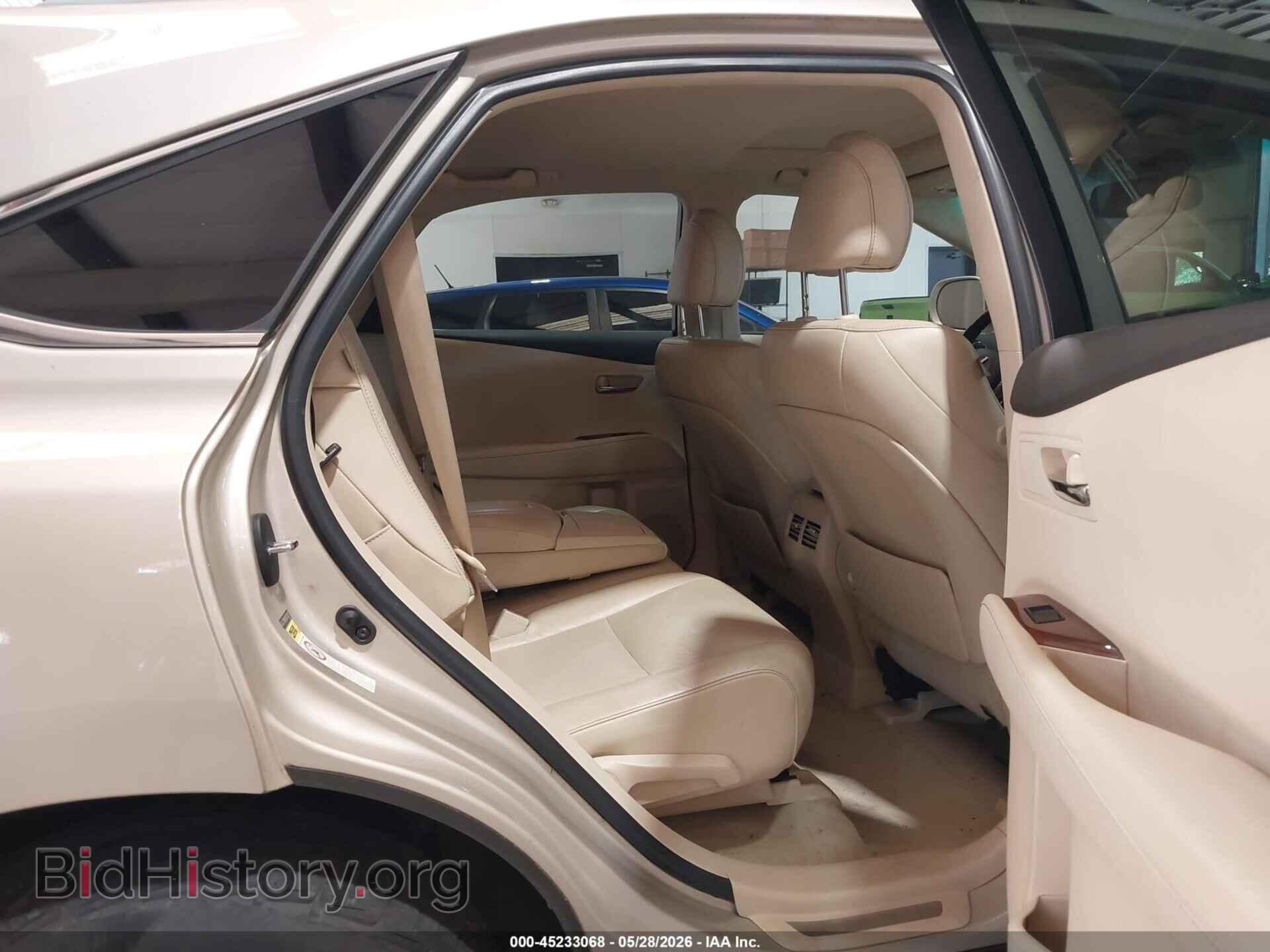 2013 LEXUS RX 350 - VIN: 2T2BK1BA3DC169712 - Фото 8