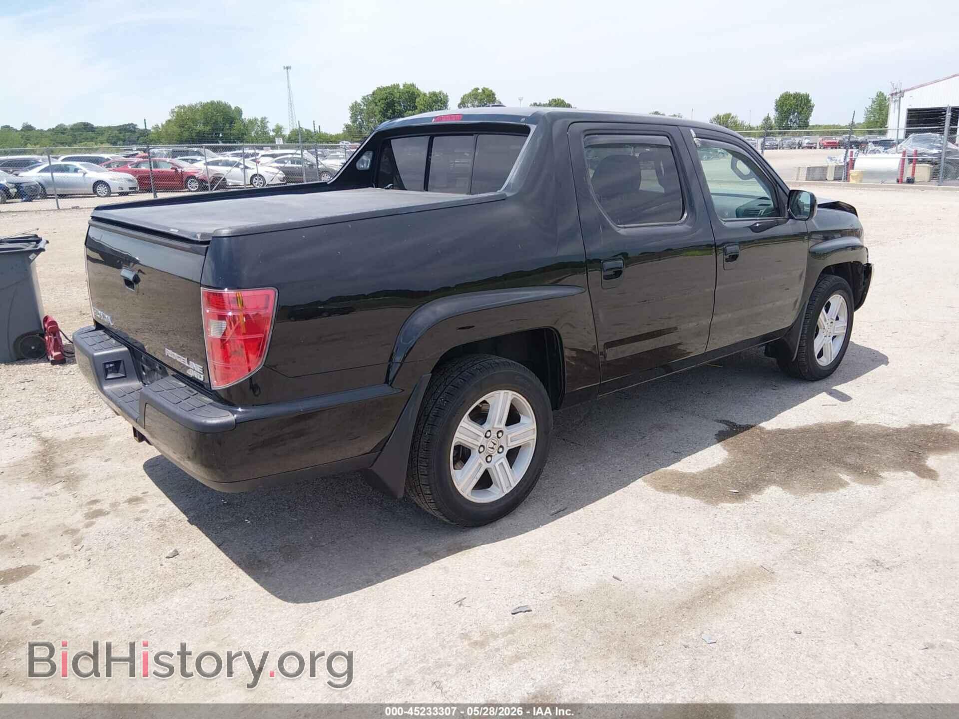 2011 HONDA RIDGELINE - VIN: 5FPYK1F51BB005371 - Фото 4